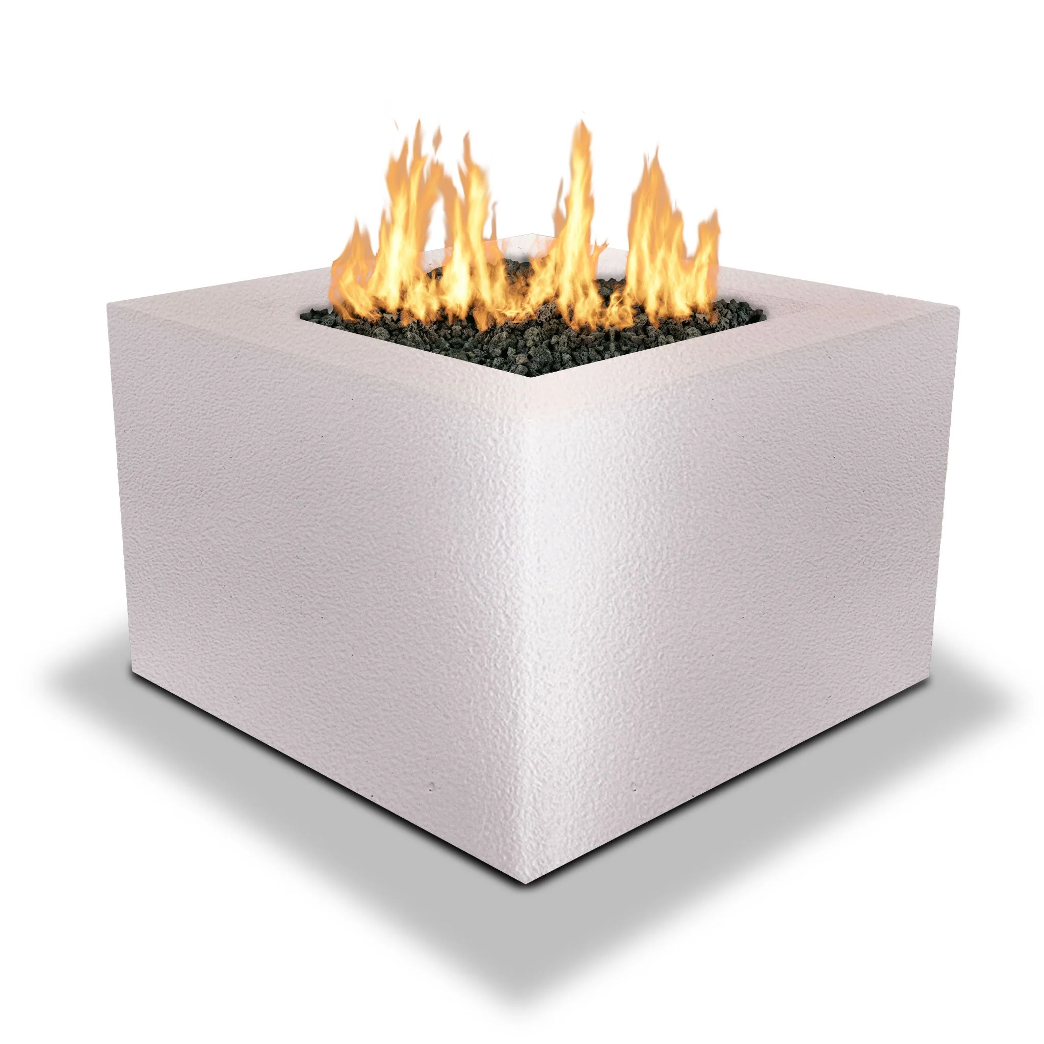 Starfire Designs Gravity Square Powder Coated Steel Gas Fire Pit with Propane Tank Access Door - Image 59