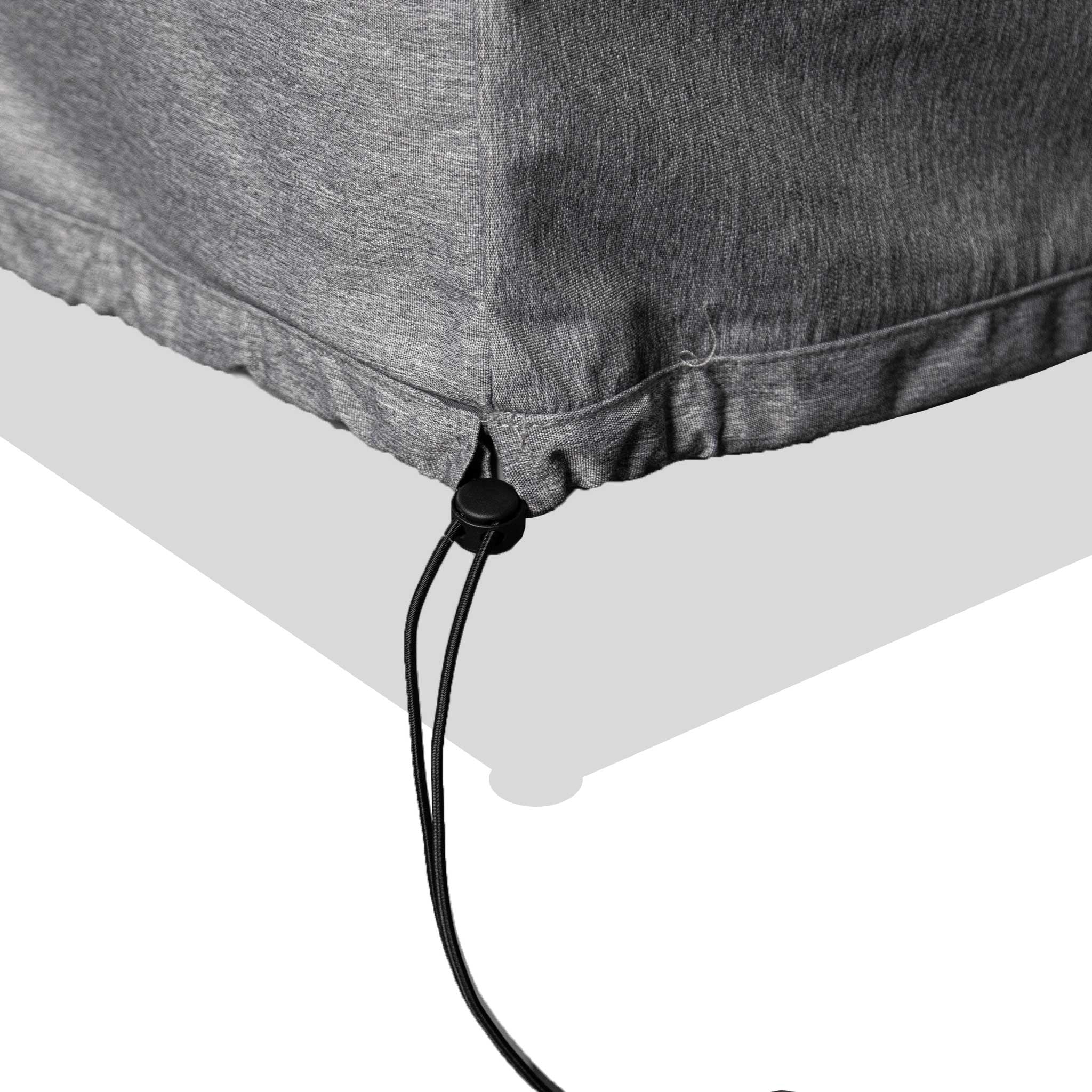 Starfire Designs Rectangle Fabric Fire Pit Cover - Gray - Image 5