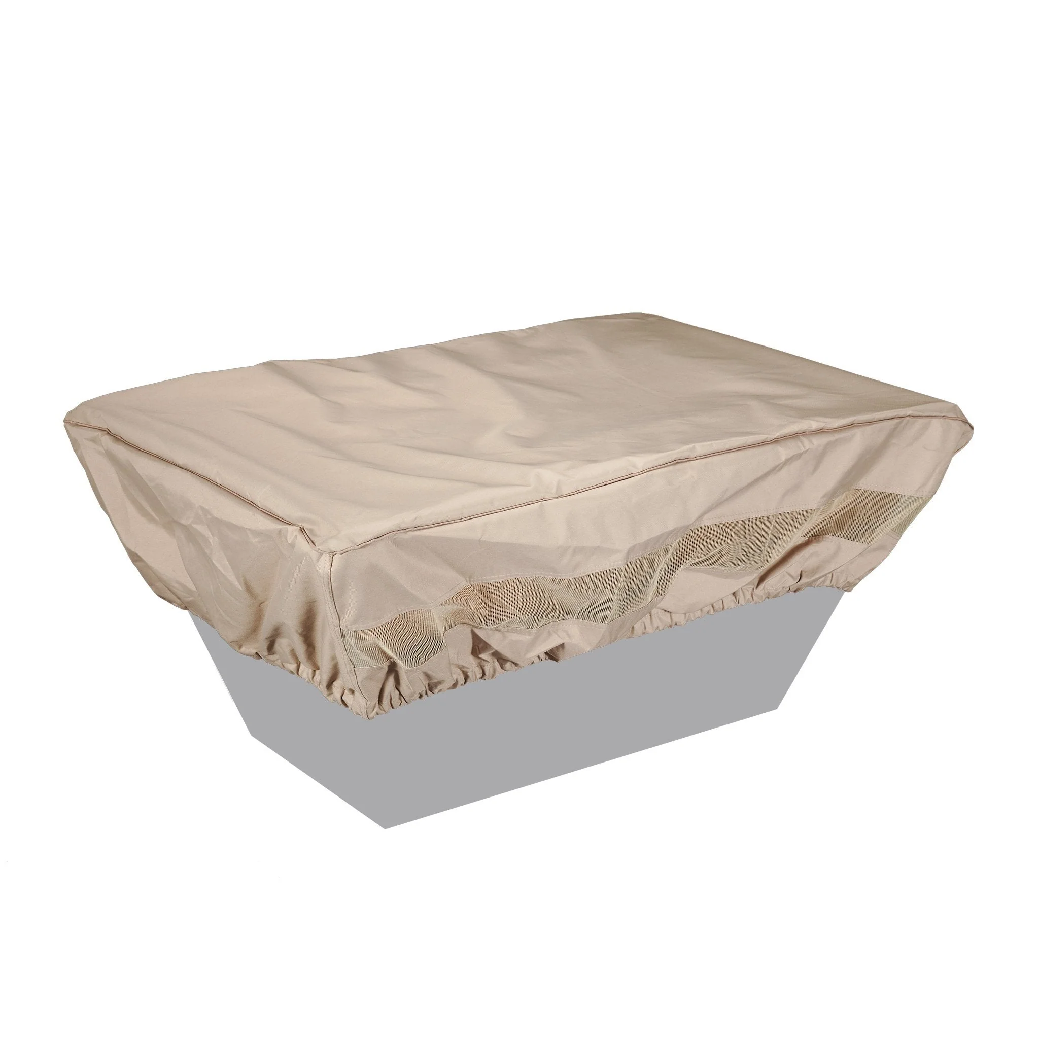Starfire Designs Rectangle Fabric Fire Pit Cover - Gray - Image 3