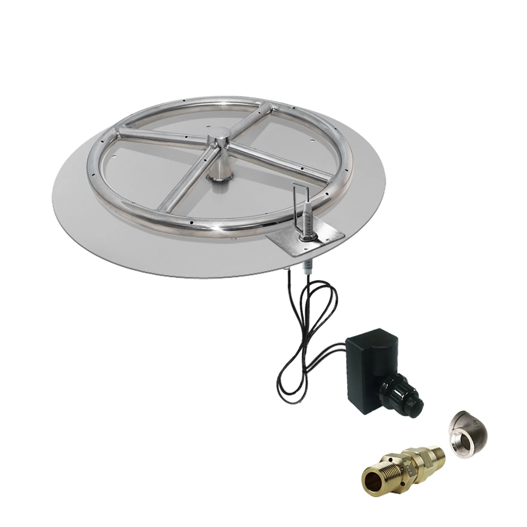 Starfire Designs Round Fire Pit Burner Kit - Spark Ignition - Image 7