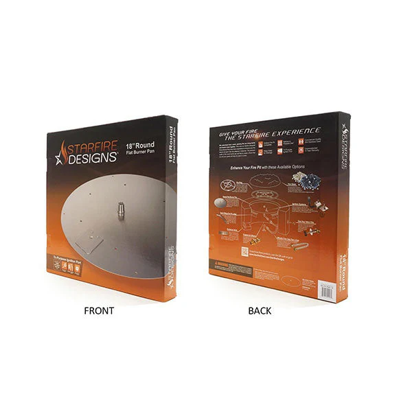 18" - 36" Stainless Steel Round Burner Pan - Standard Capacity - Image 4