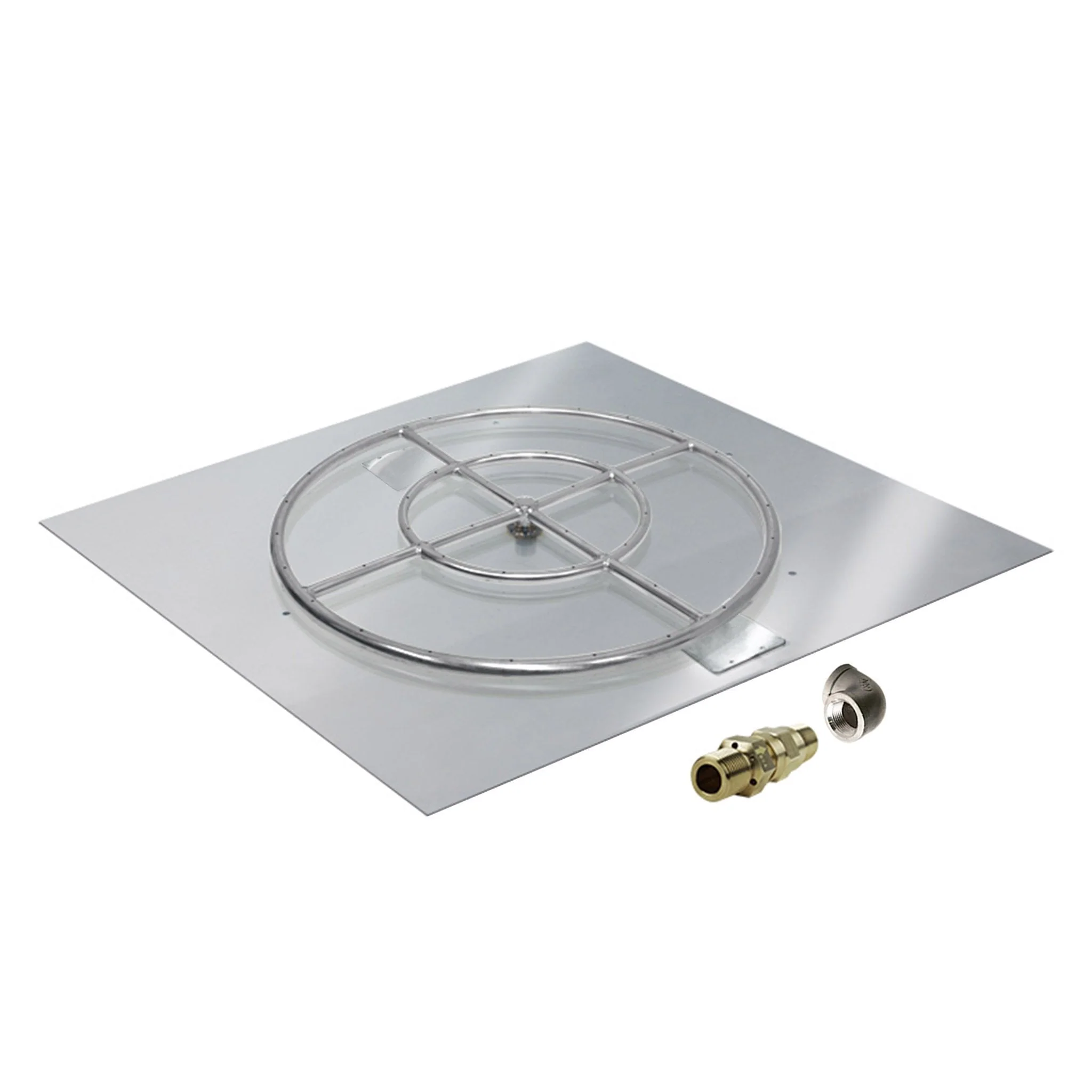 Starfire Designs Square Fire Pit Burner Kit - Match Lit Ignition - Image 33