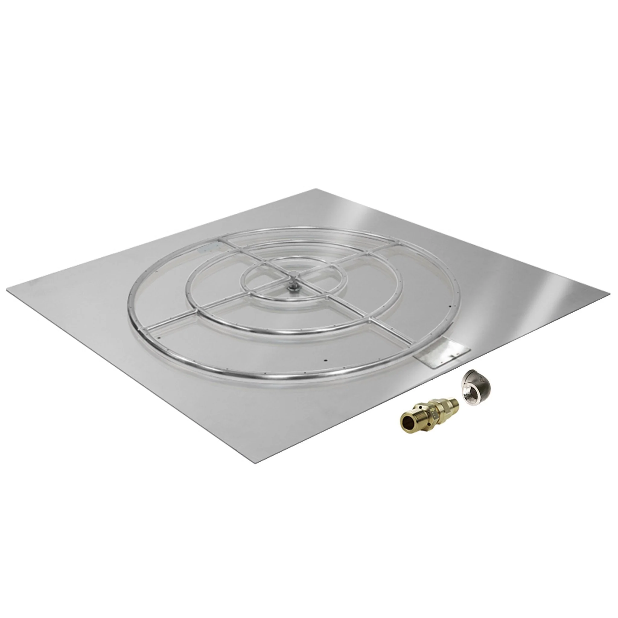Starfire Designs Square Fire Pit Burner Kit - Match Lit Ignition - Image 41