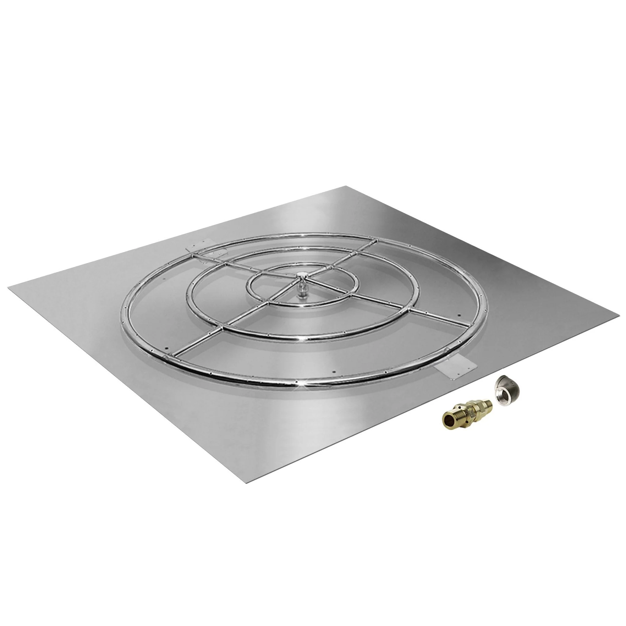 Starfire Designs Square Fire Pit Burner Kit - Match Lit Ignition - Image 53