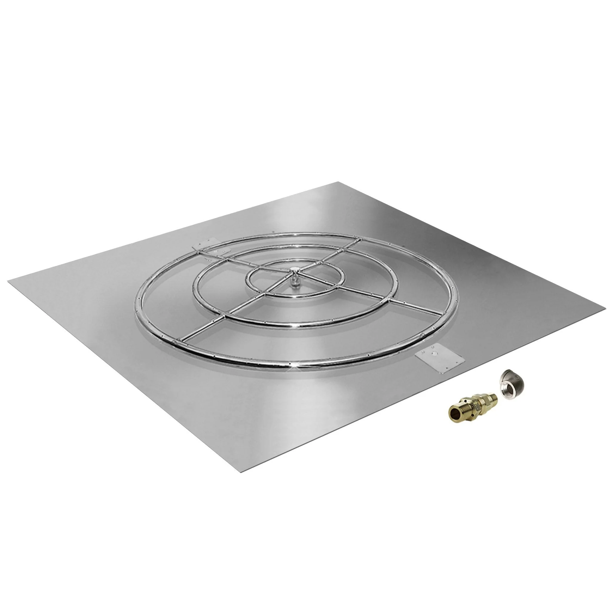 Starfire Designs Square Fire Pit Burner Kit - Match Lit Ignition - Image 59