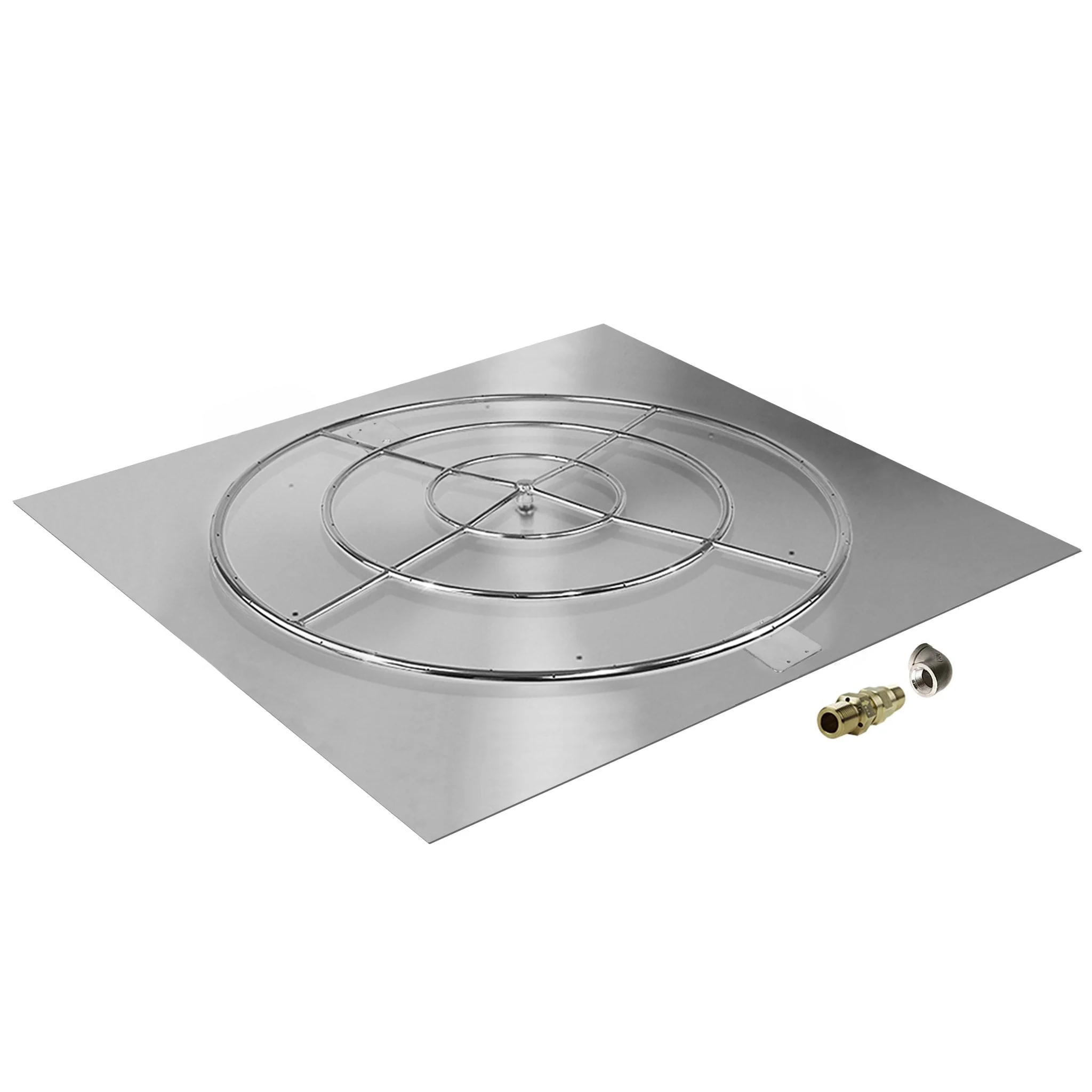 Starfire Designs Square Fire Pit Burner Kit - Match Lit Ignition - Image 65