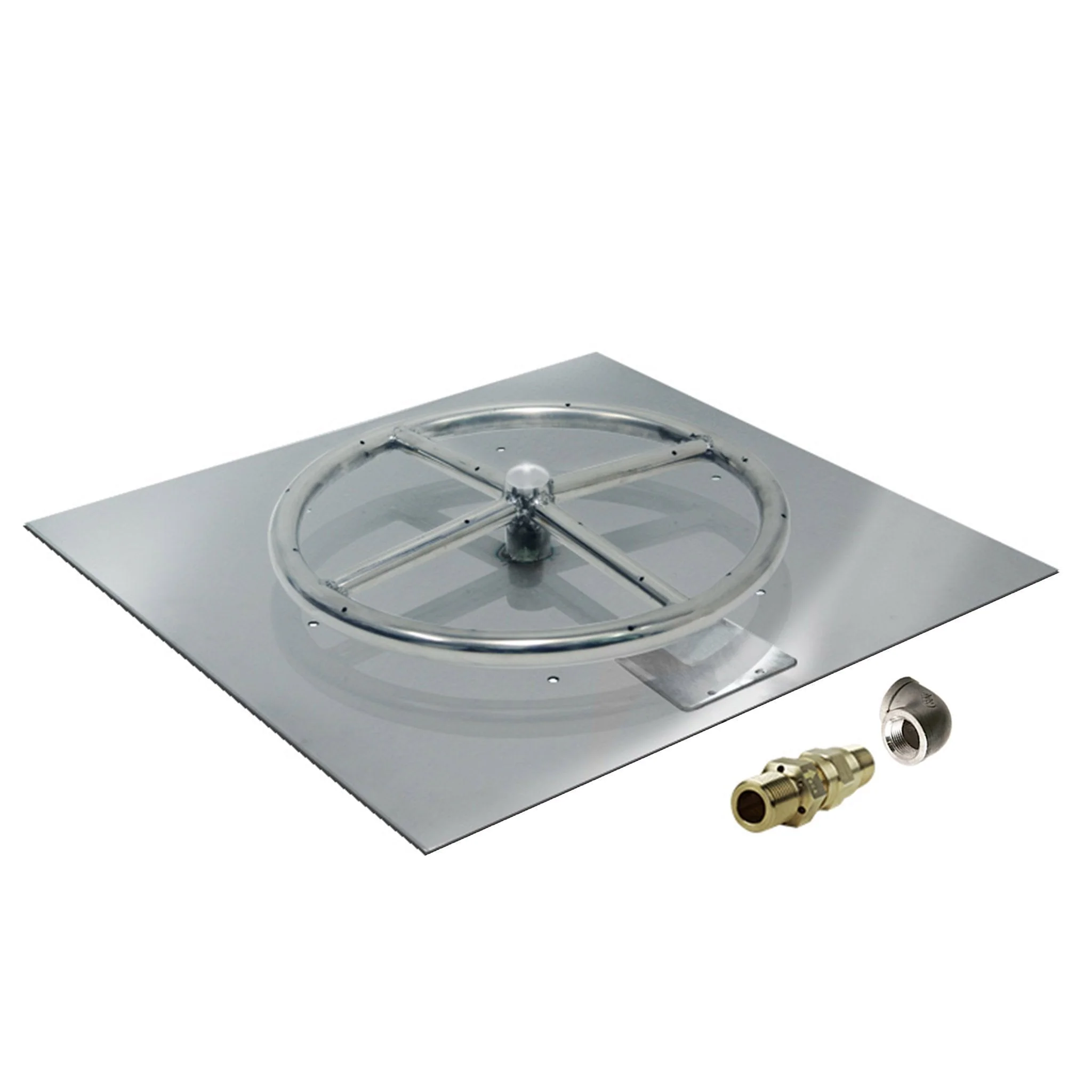Starfire Designs Square Fire Pit Burner Kit - Match Lit Ignition - Image 7