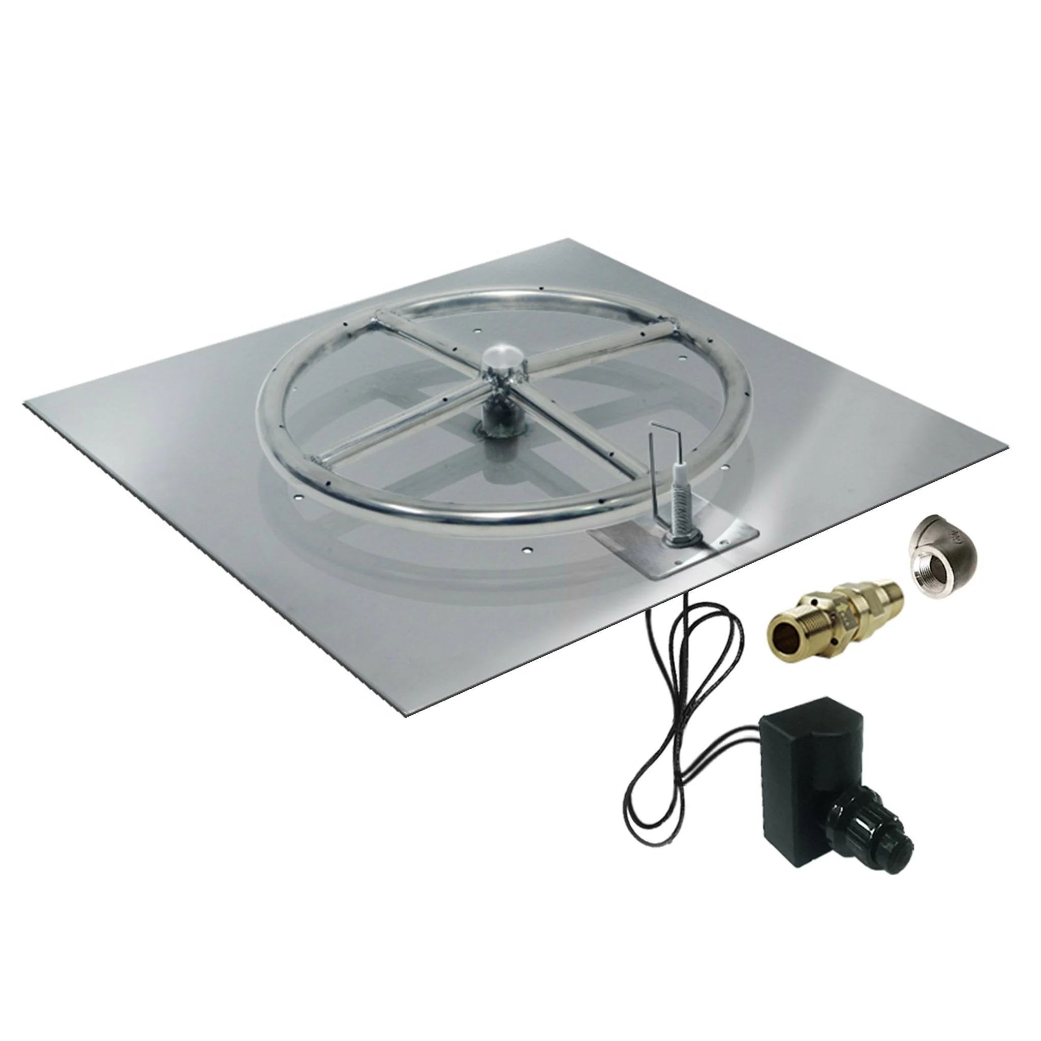 Starfire Designs Square Fire Pit Burner Kit - Spark Ignition - Image 11