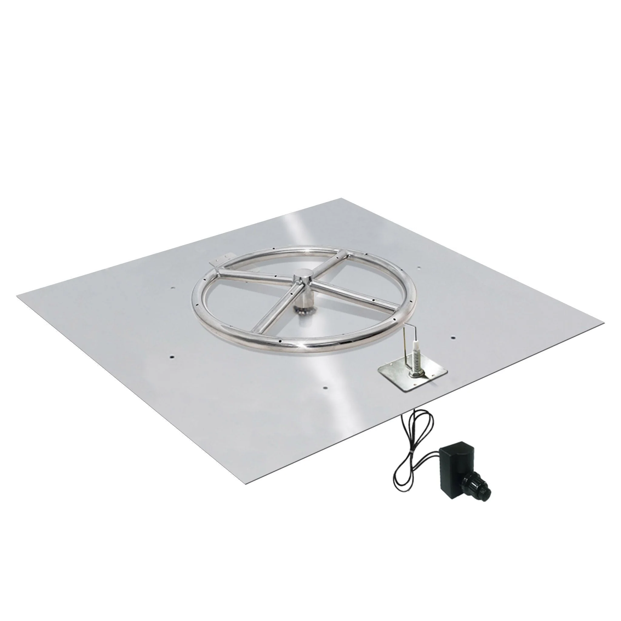Starfire Designs Square Fire Pit Burner Kit - Spark Ignition - Image 14