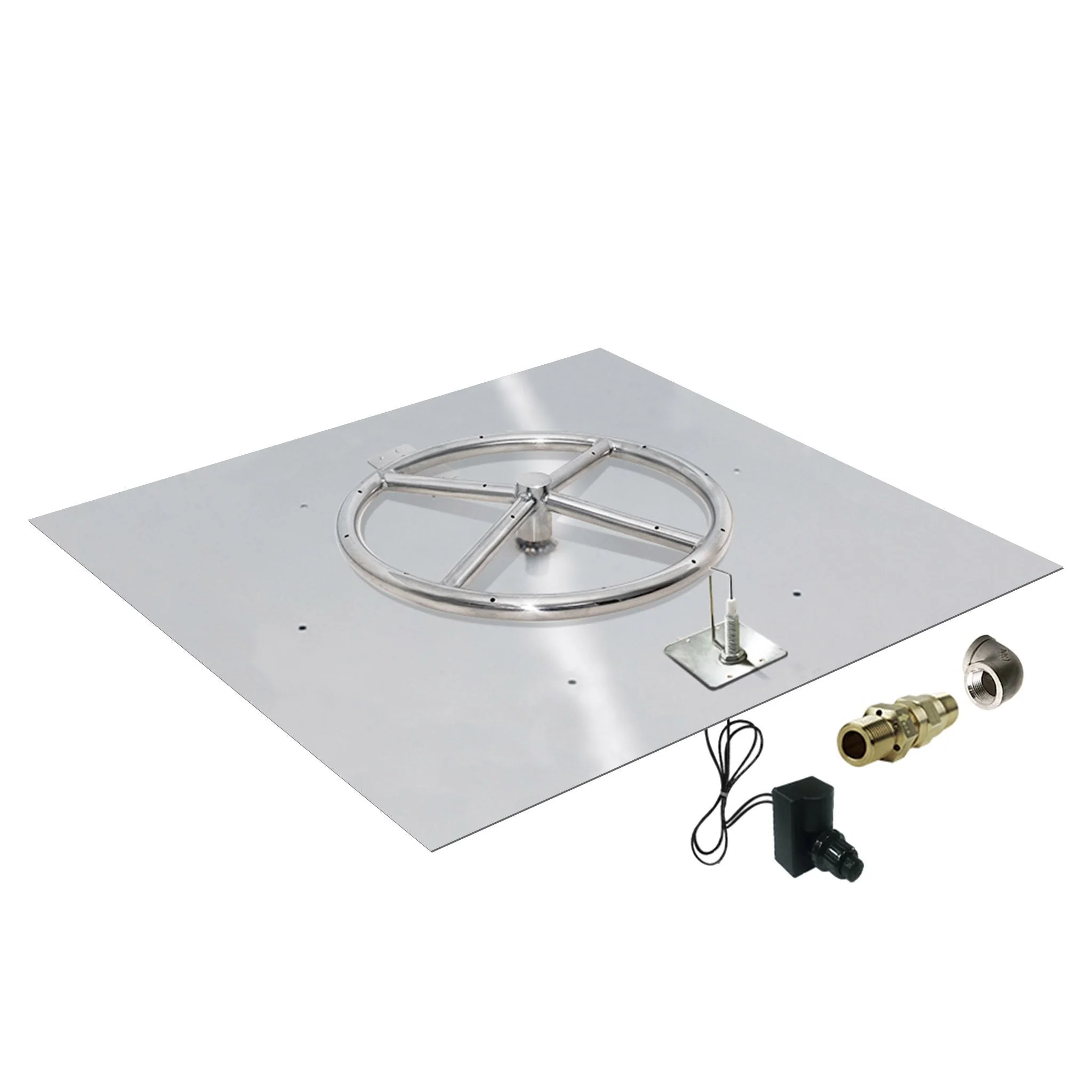 Starfire Designs Square Fire Pit Burner Kit - Spark Ignition - Image 18