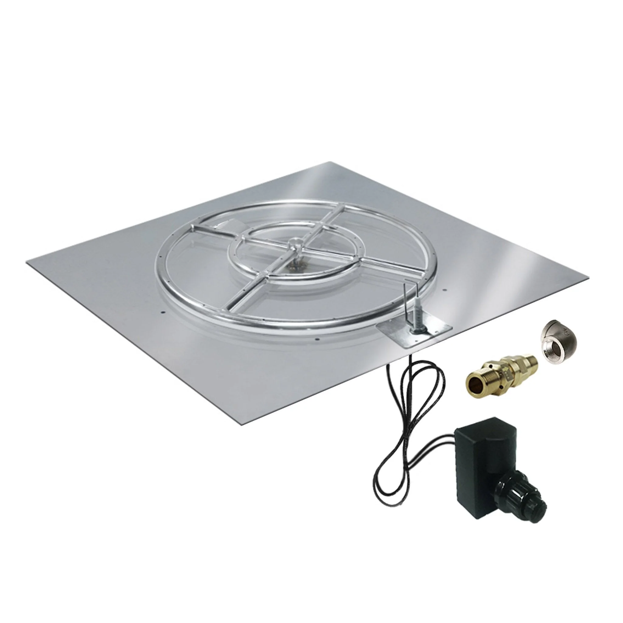Starfire Designs Square Fire Pit Burner Kit - Spark Ignition - Image 23