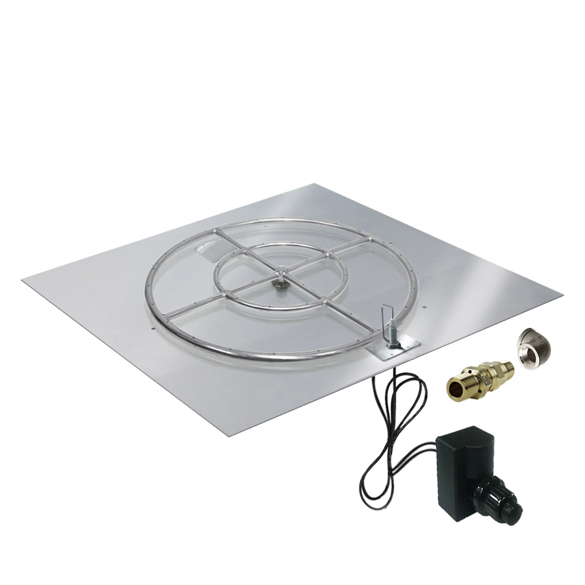 Starfire Designs Square Fire Pit Burner Kit - Spark Ignition - Image 36