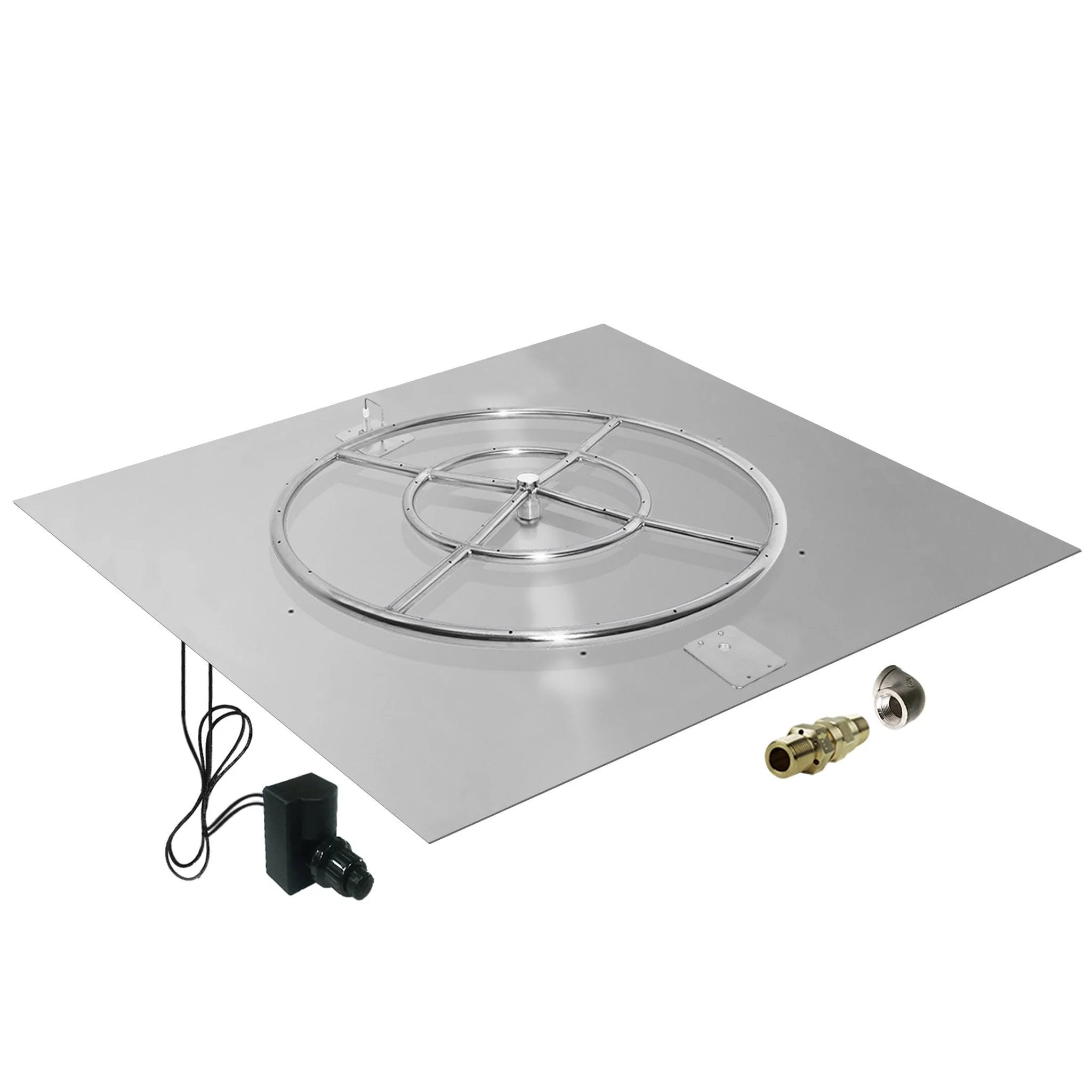 Starfire Designs Square Fire Pit Burner Kit - Spark Ignition - Image 43
