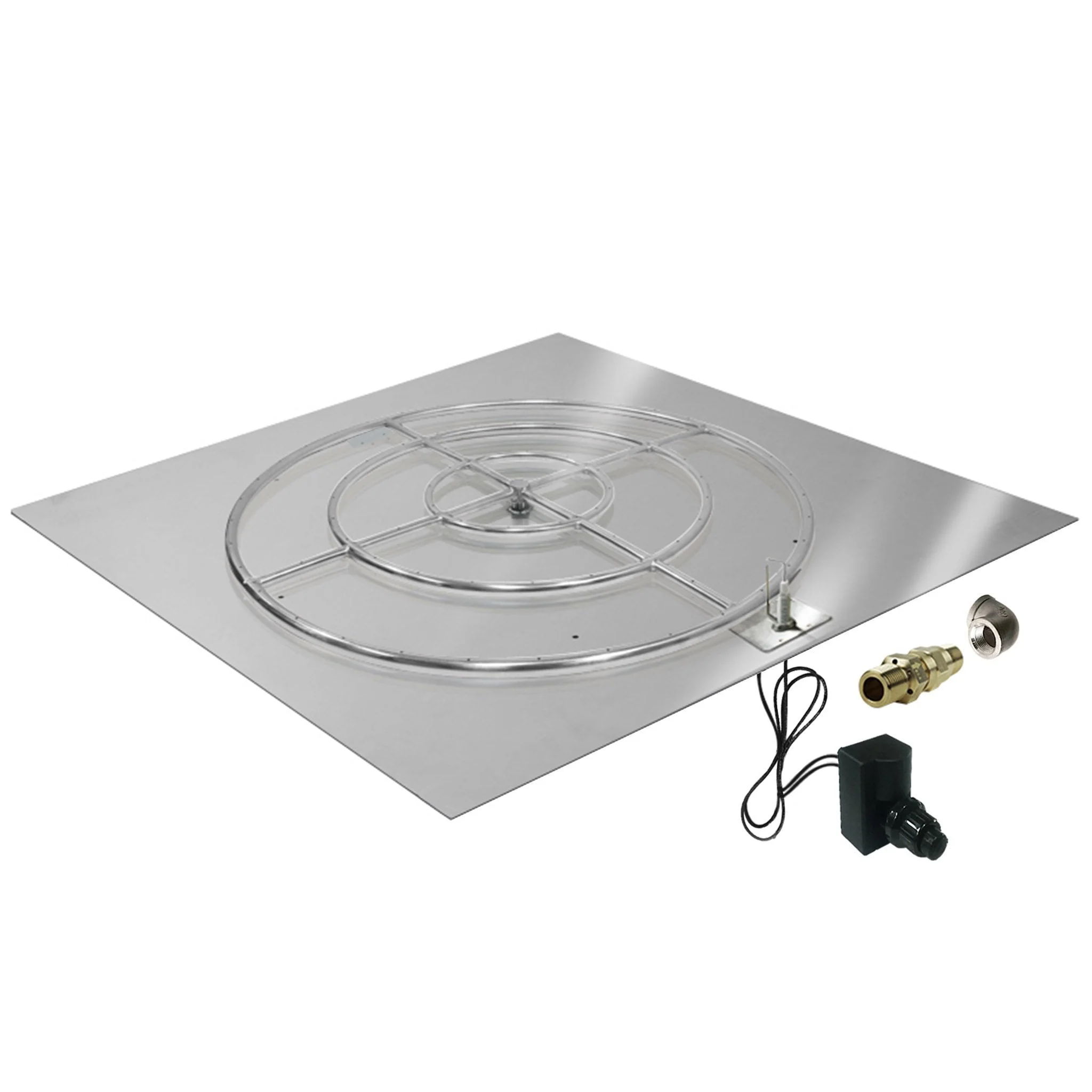 Starfire Designs Square Fire Pit Burner Kit - Spark Ignition - Image 47