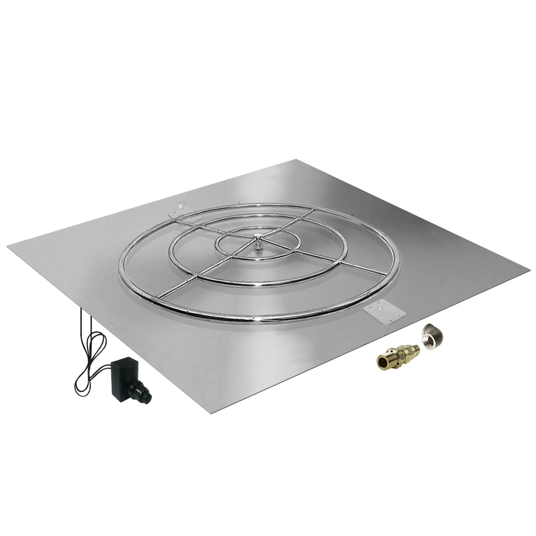 Starfire Designs Square Fire Pit Burner Kit - Spark Ignition - Image 66