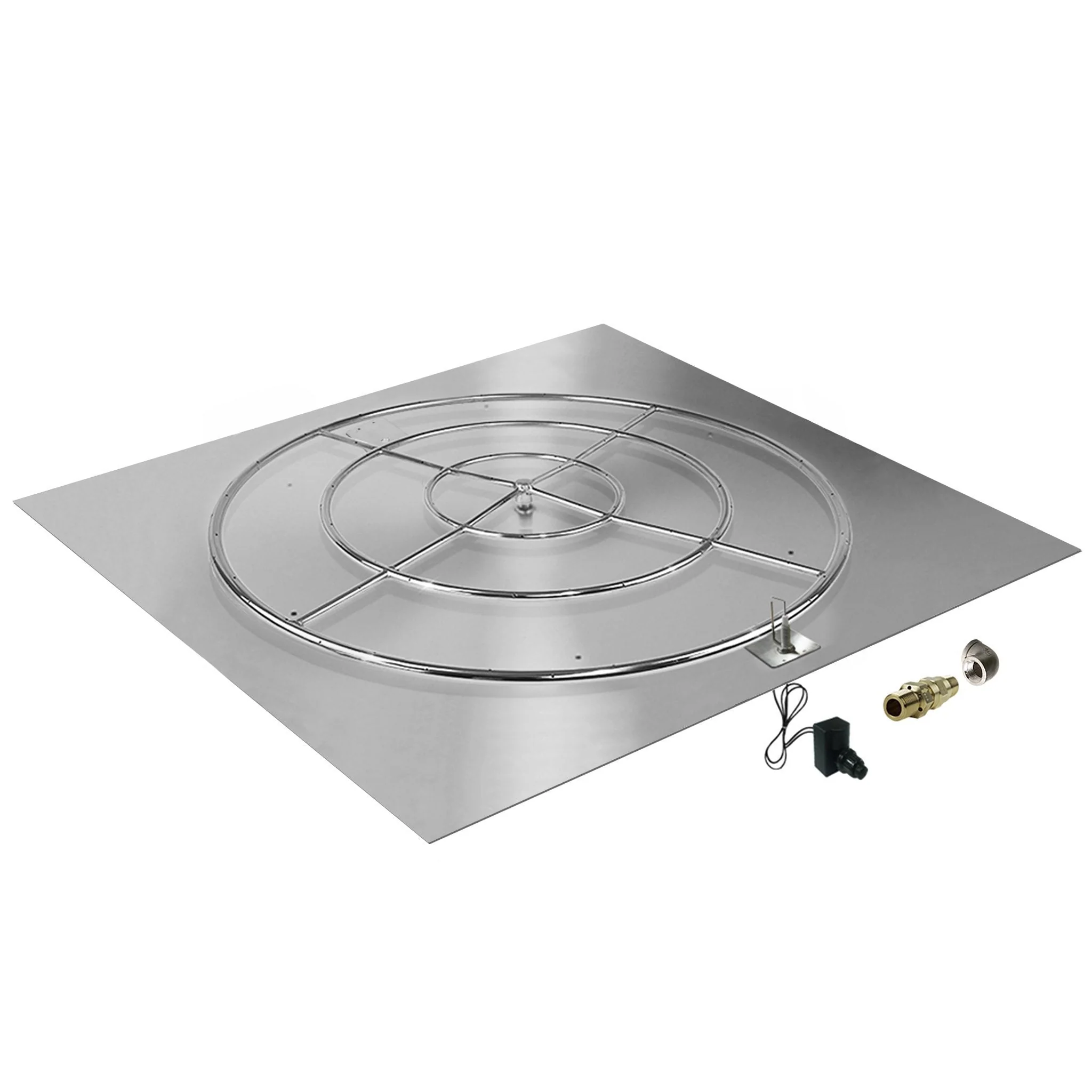 Starfire Designs Square Fire Pit Burner Kit - Spark Ignition - Image 67