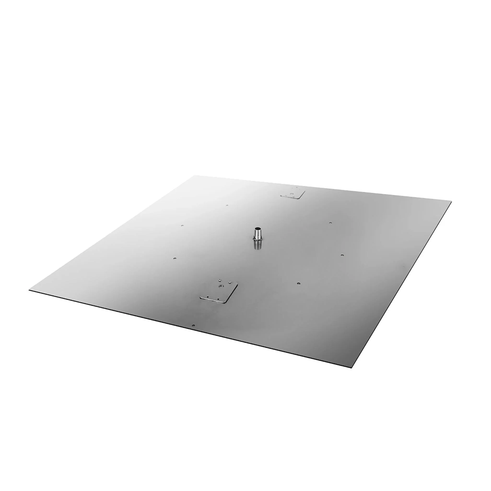 36" - 48" Stainless Steel Square Burner Pan - High Capacity - Image 10