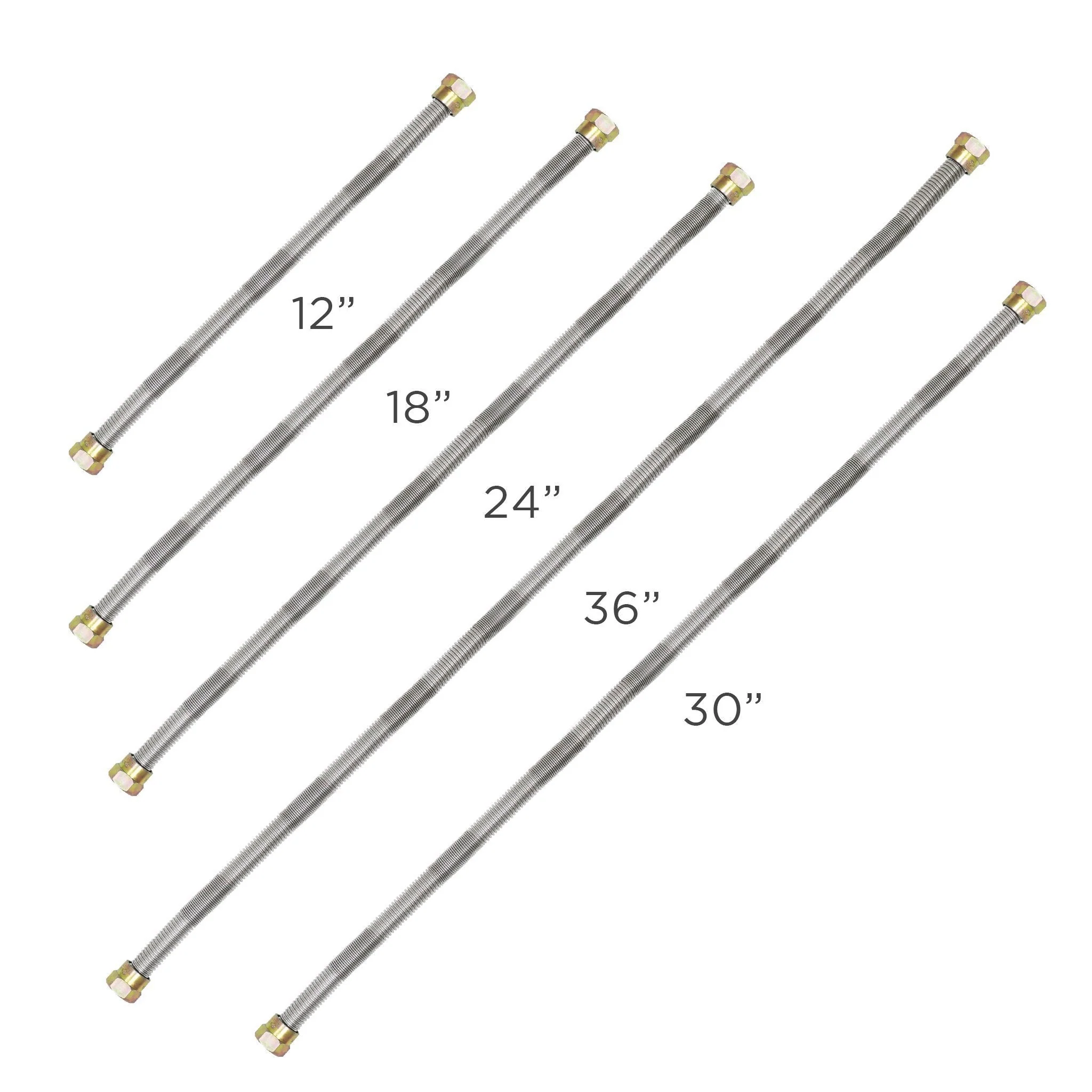 12" - 36" Standard Capacity Whistle Free Flex with 1/2" Fittings Line by Starfire Designs - Image 11