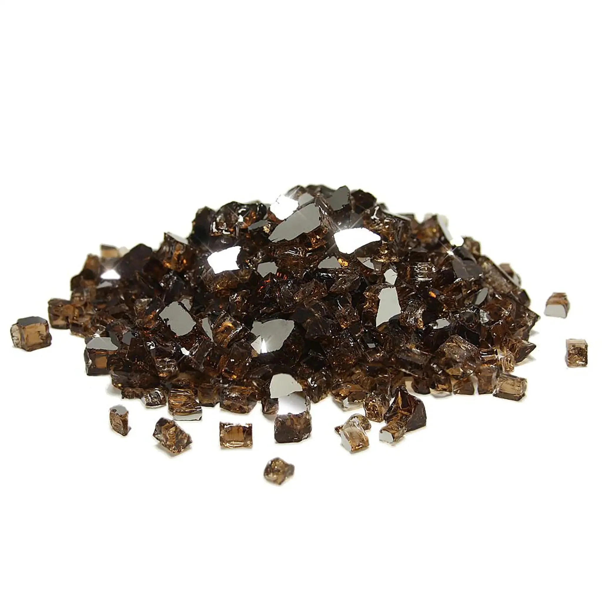 Starfire Glass 1/2" Broken Fire Glass (10lbs) - Image 17