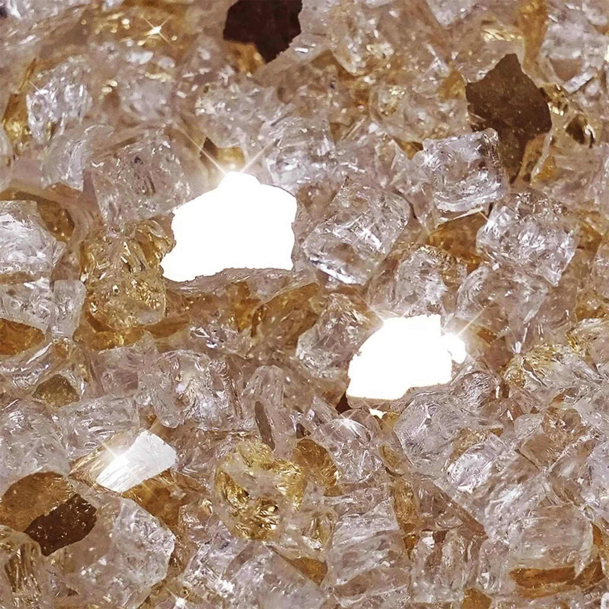 Starfire Glass 1/2" Broken Fire Glass (10lbs) - Image 30