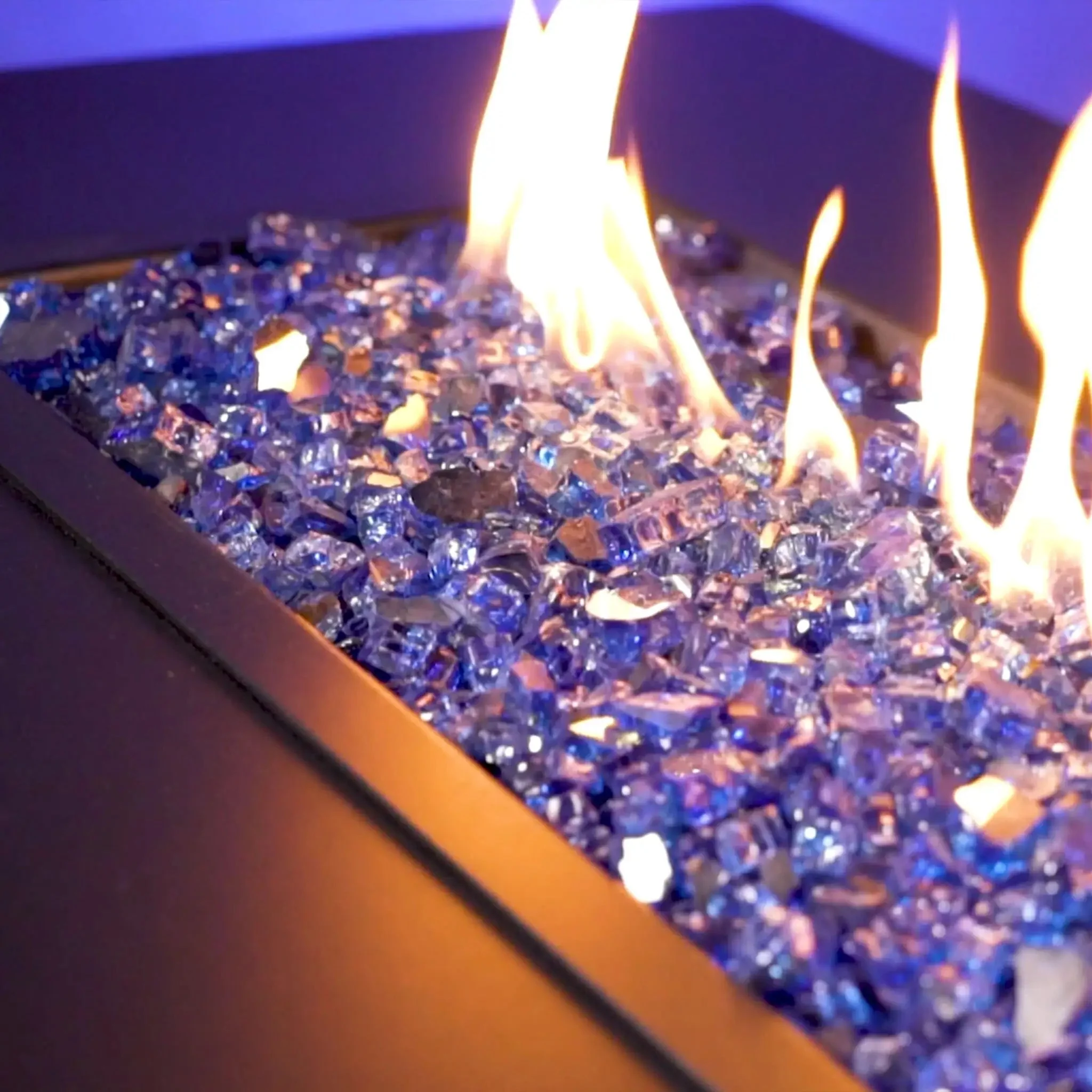 Starfire Glass 1/2" Broken Fire Glass (10lbs) - Image 41