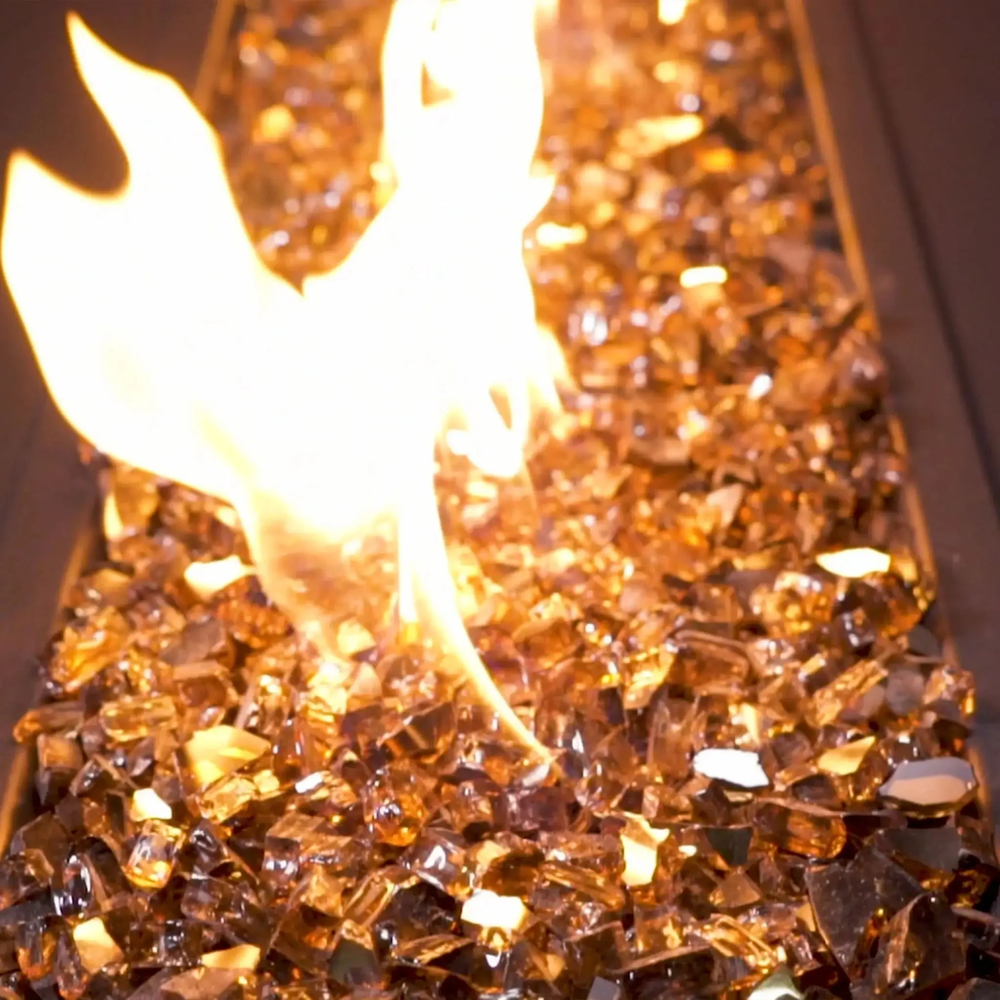 Starfire Glass 1/2" Broken Fire Glass (10lbs) - Image 42