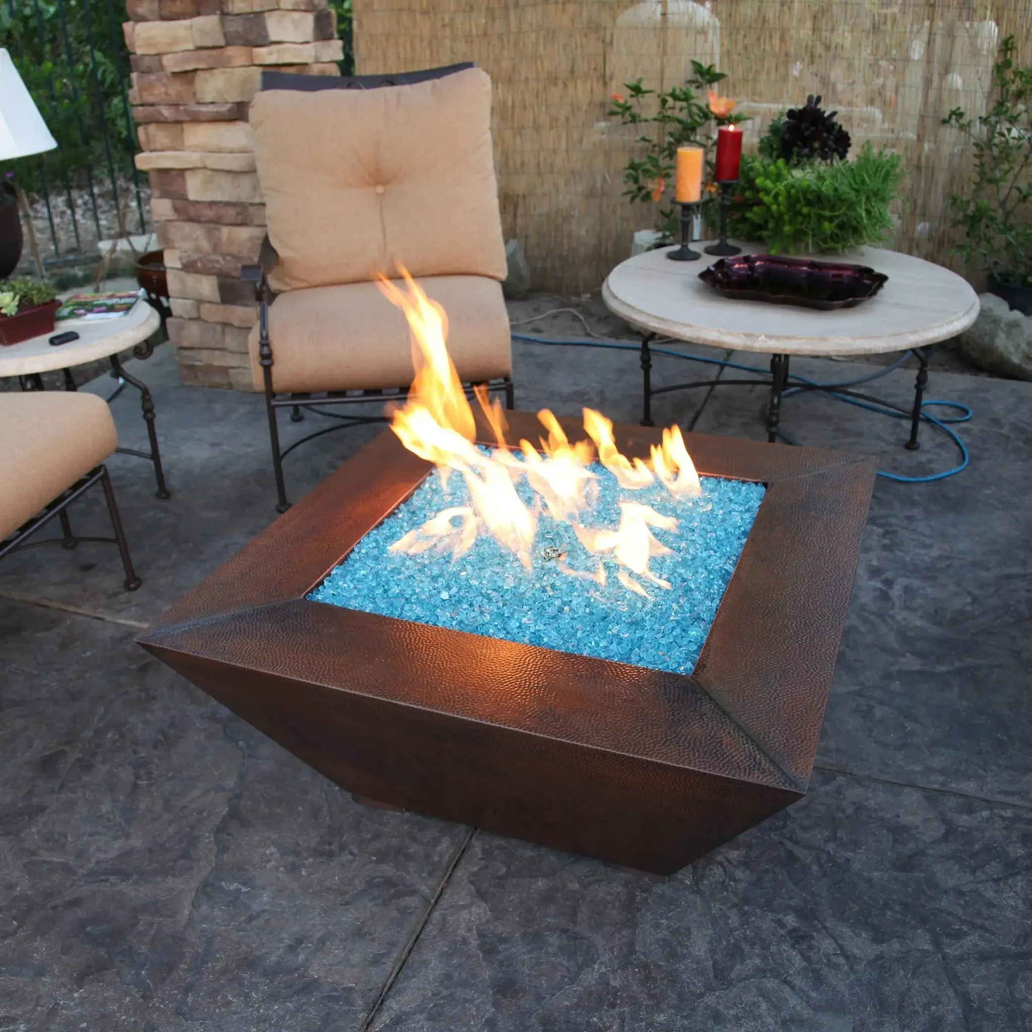 Starfire Glass 1/2" Broken Fire Glass (10lbs) - Image 6