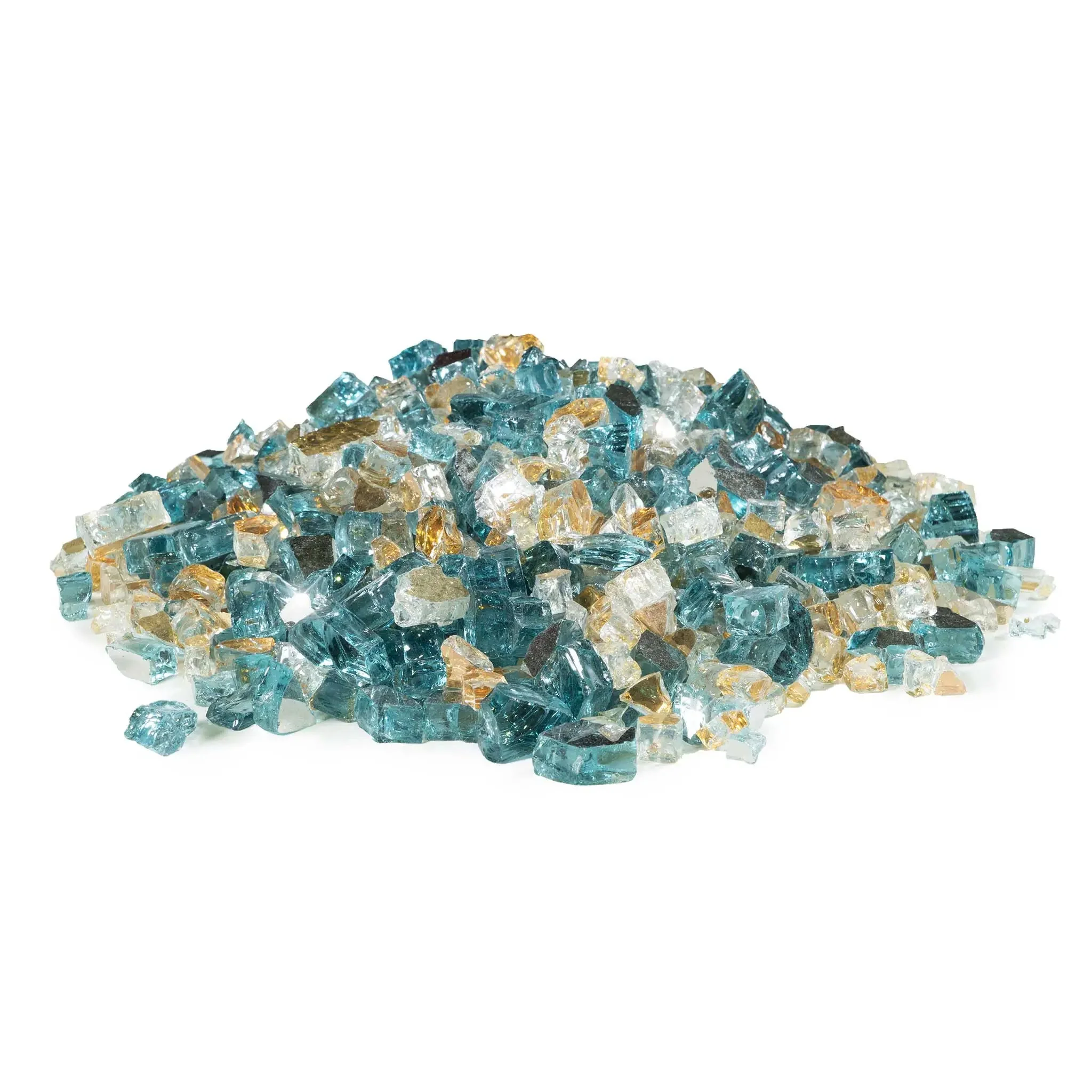 Starfire Glass 1/2" Broken Pre-Mixed Fire Glass (10lbs) - Image 11