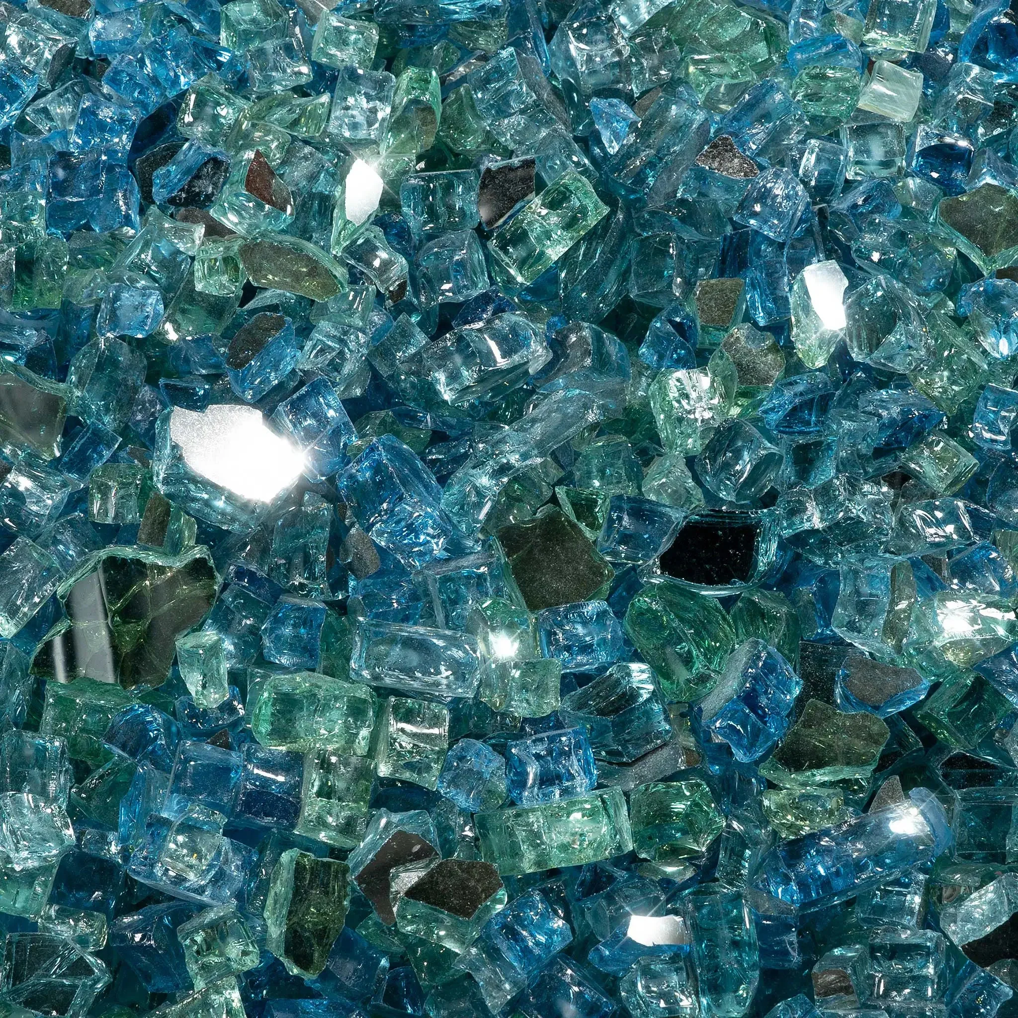 Starfire Glass 1/2" Broken Pre-Mixed Fire Glass (10lbs) - Image 14