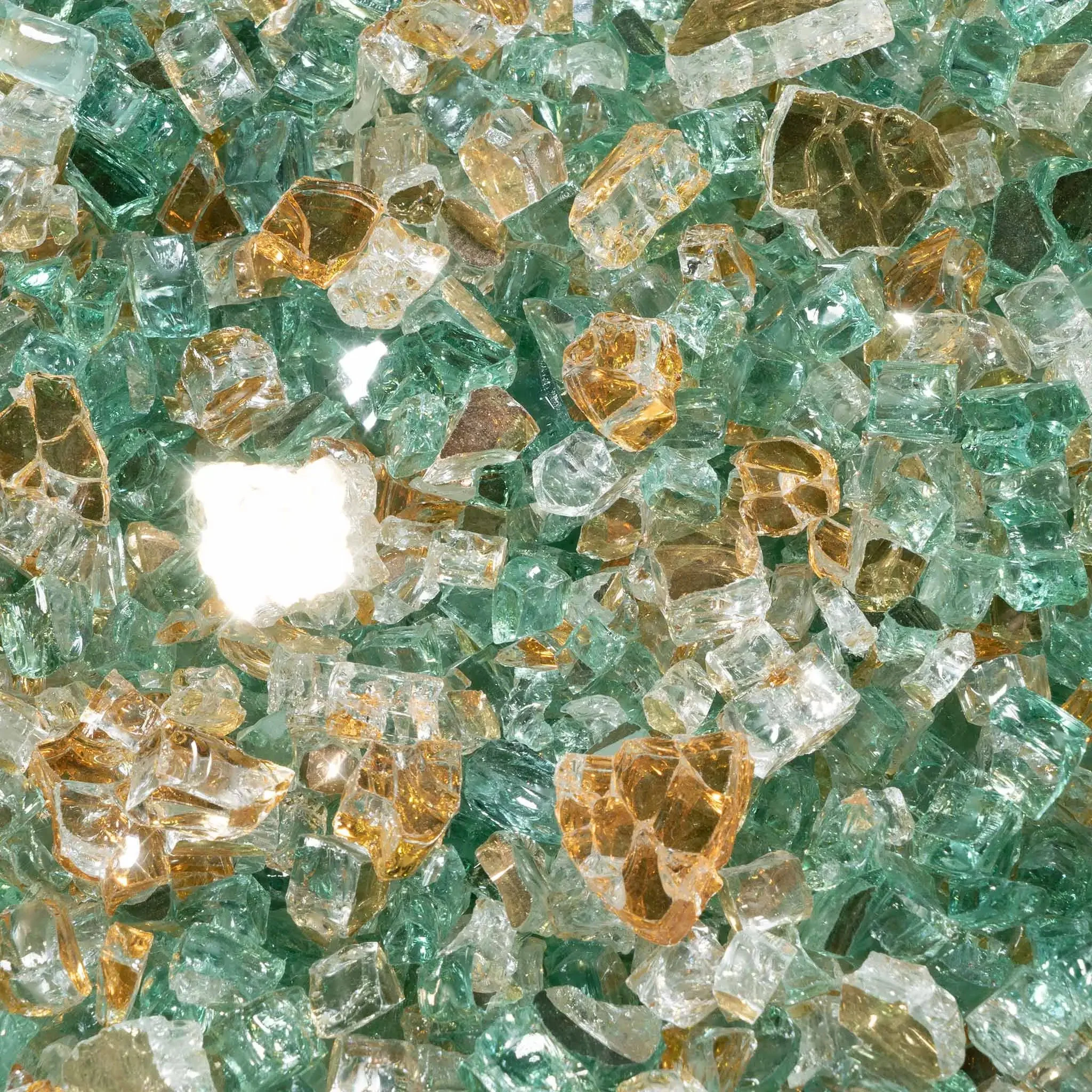 Starfire Glass 1/2" Broken Pre-Mixed Fire Glass (10lbs) - Image 17