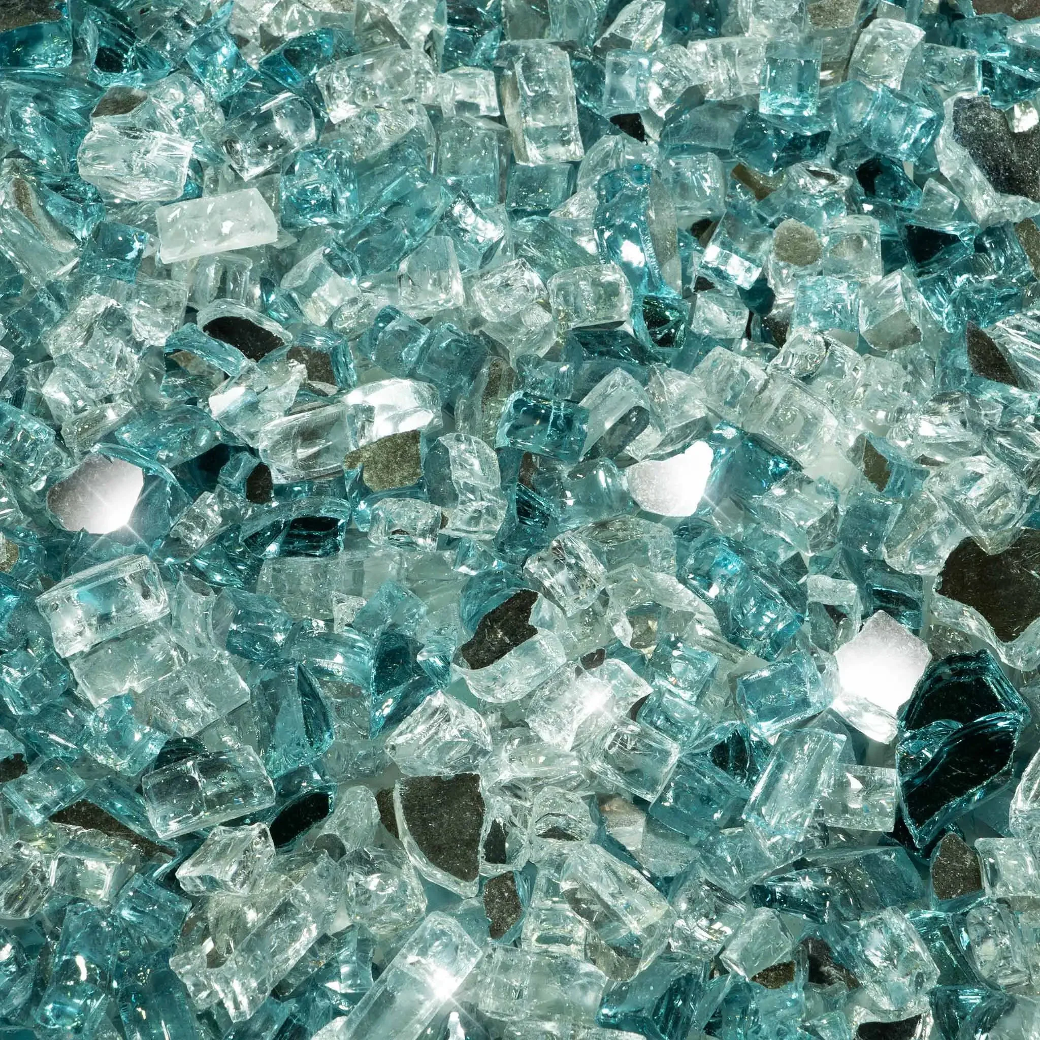 Starfire Glass 1/2" Broken Pre-Mixed Fire Glass (10lbs) - Image 21