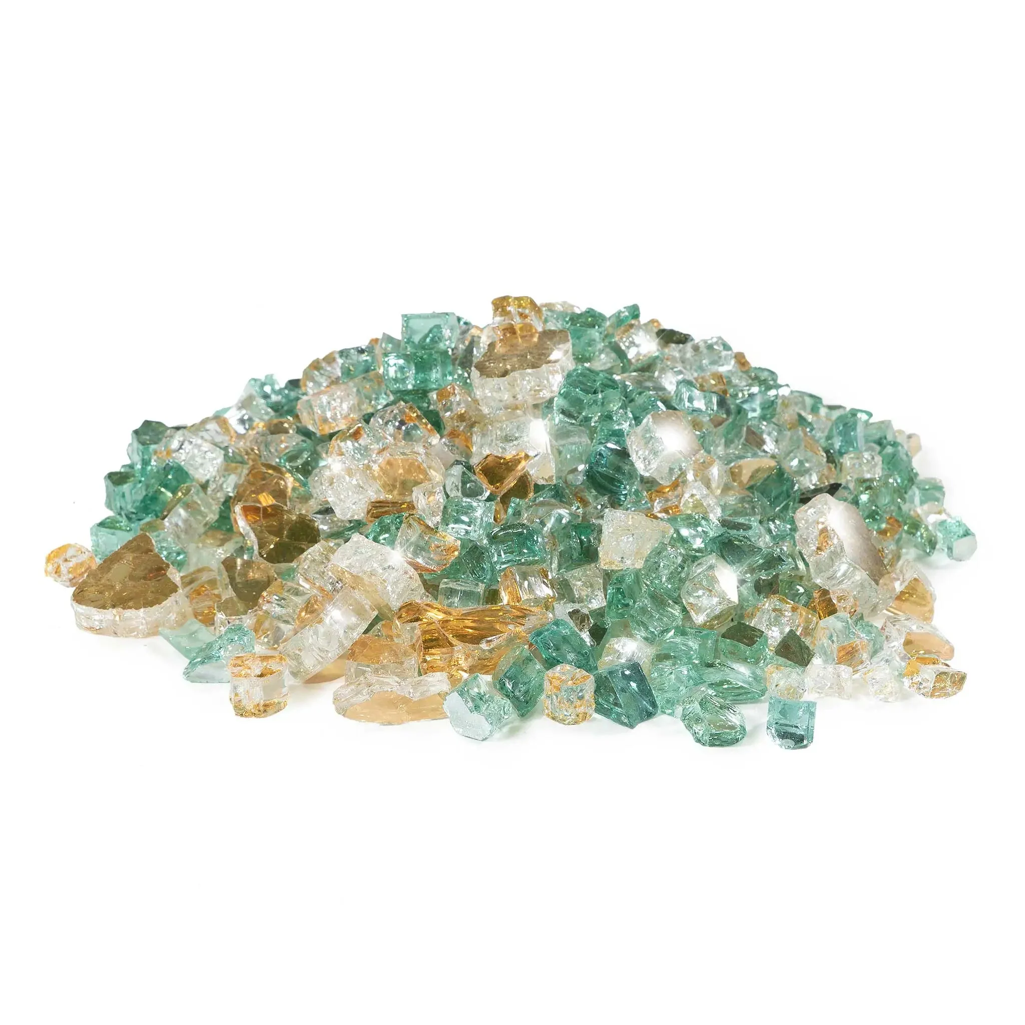 Starfire Glass 1/2" Broken Pre-Mixed Fire Glass (10lbs) - Image 8