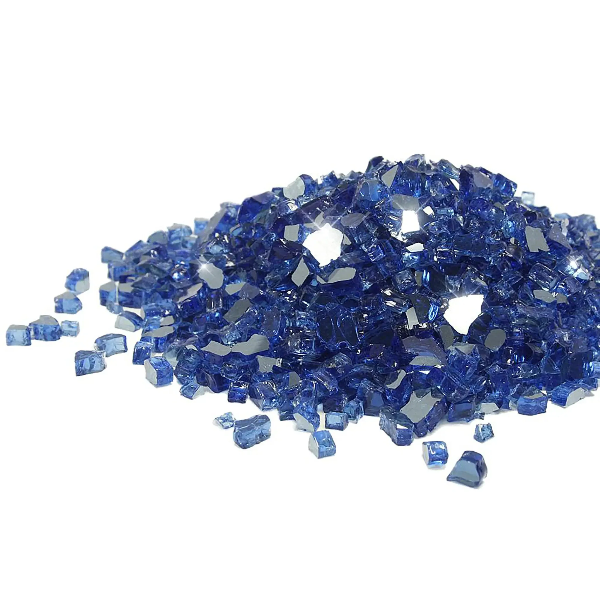 Starfire Glass 1/4" Broken Fire Glass (10lbs) - Image 14