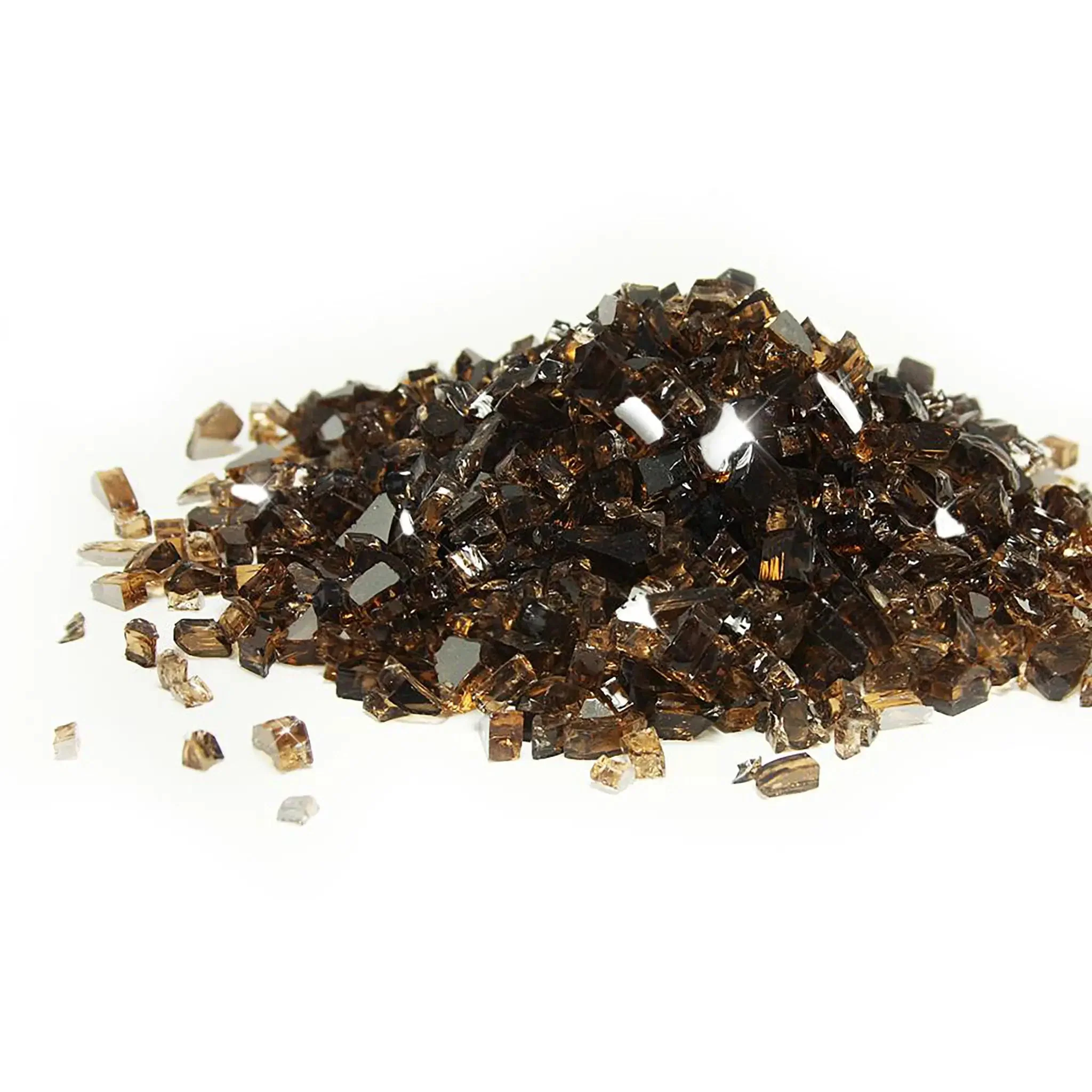 Starfire Glass 1/4" Broken Fire Glass (10lbs) - Image 19