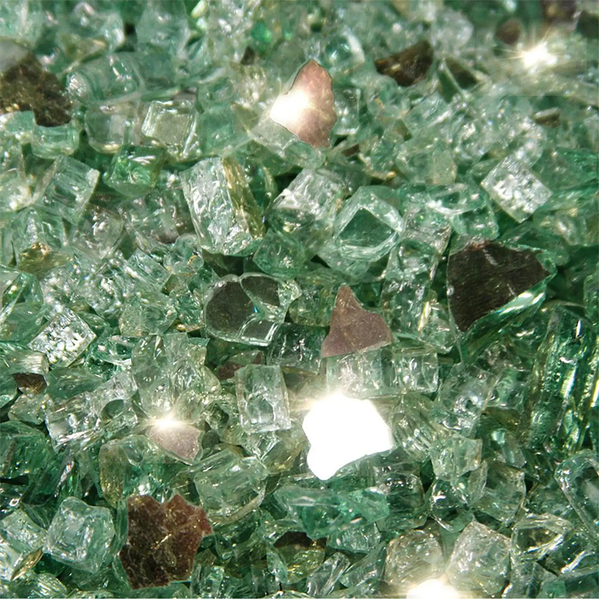 Starfire Glass 1/4" Broken Fire Glass (10lbs) - Image 29