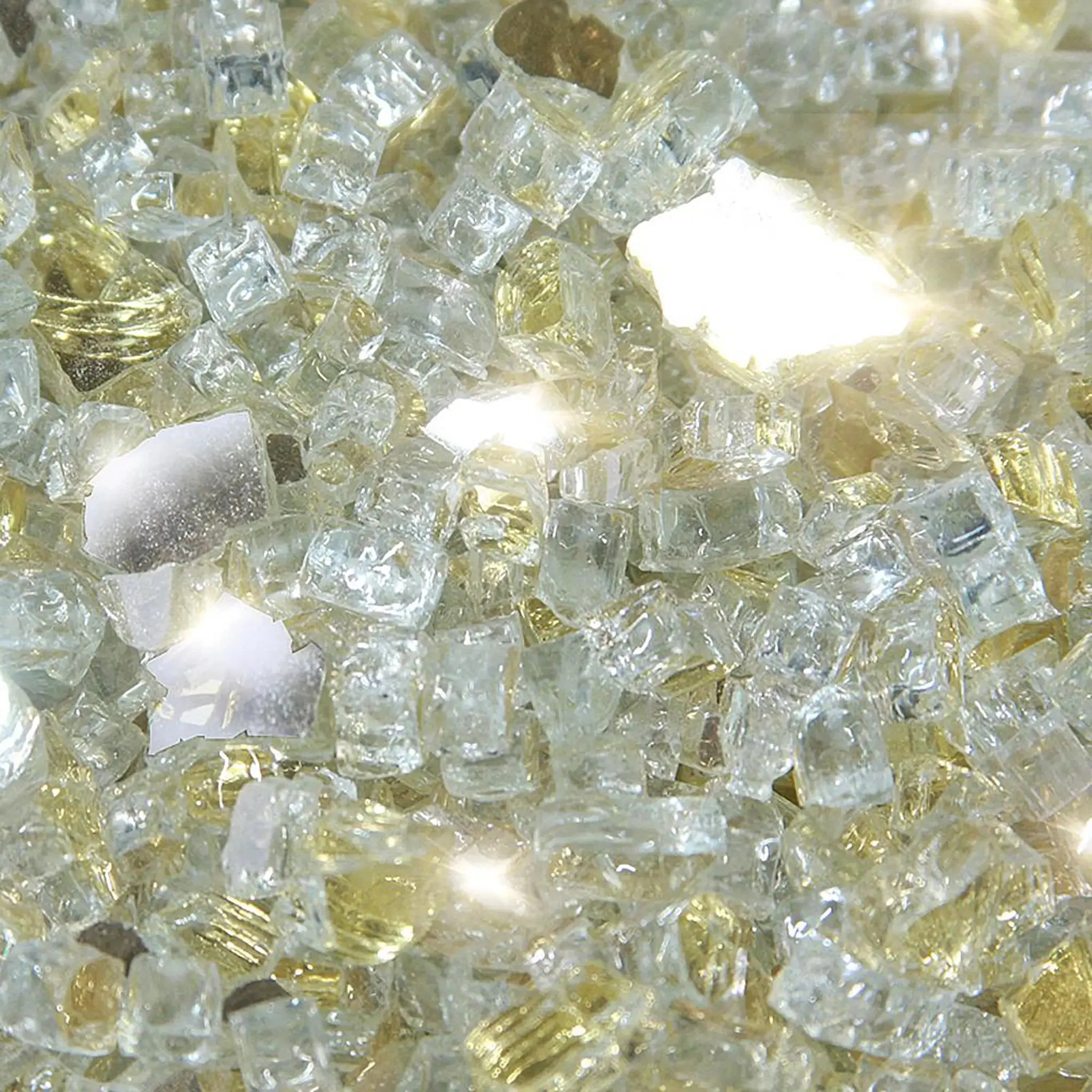 Starfire Glass 1/4" Broken Fire Glass (10lbs) - Image 30