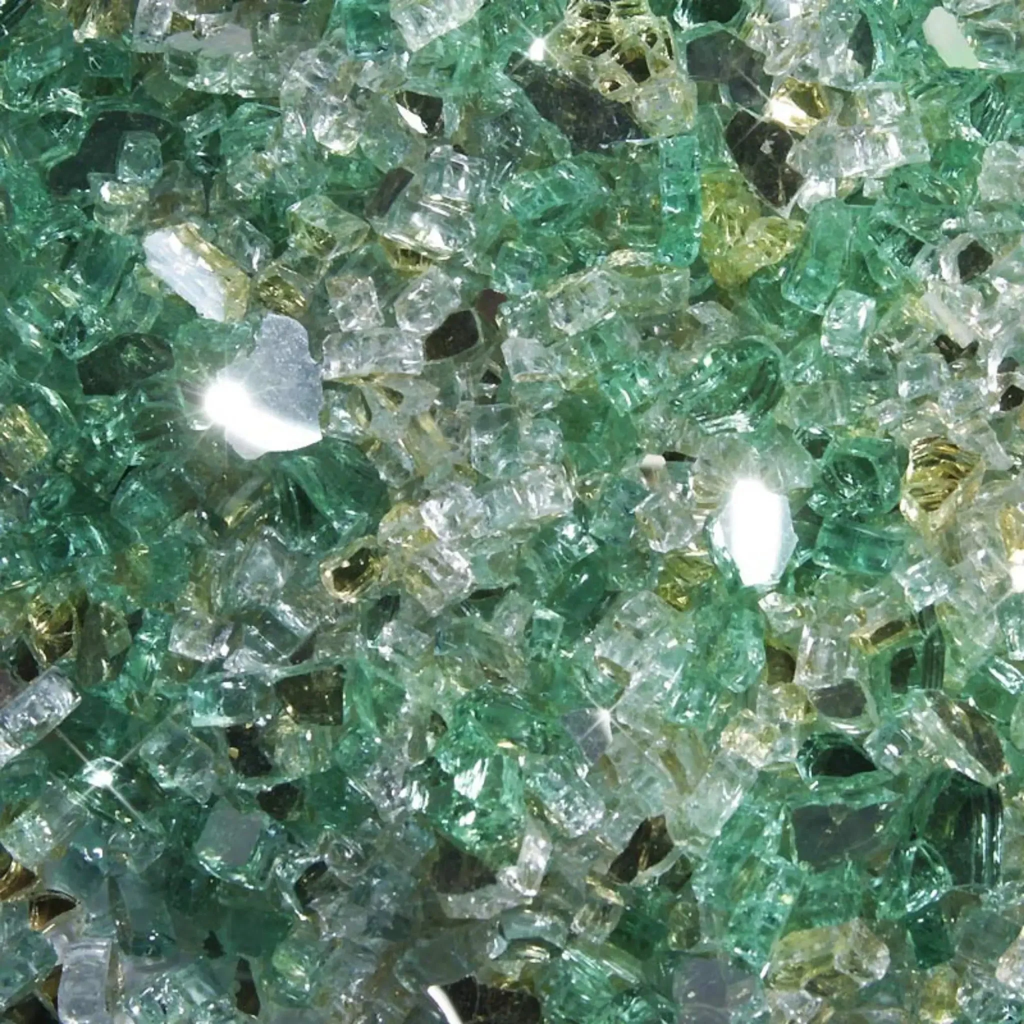 Starfire Glass 1/4" Broken Pre-Mixed Fire Glass (10lbs) - Image 17