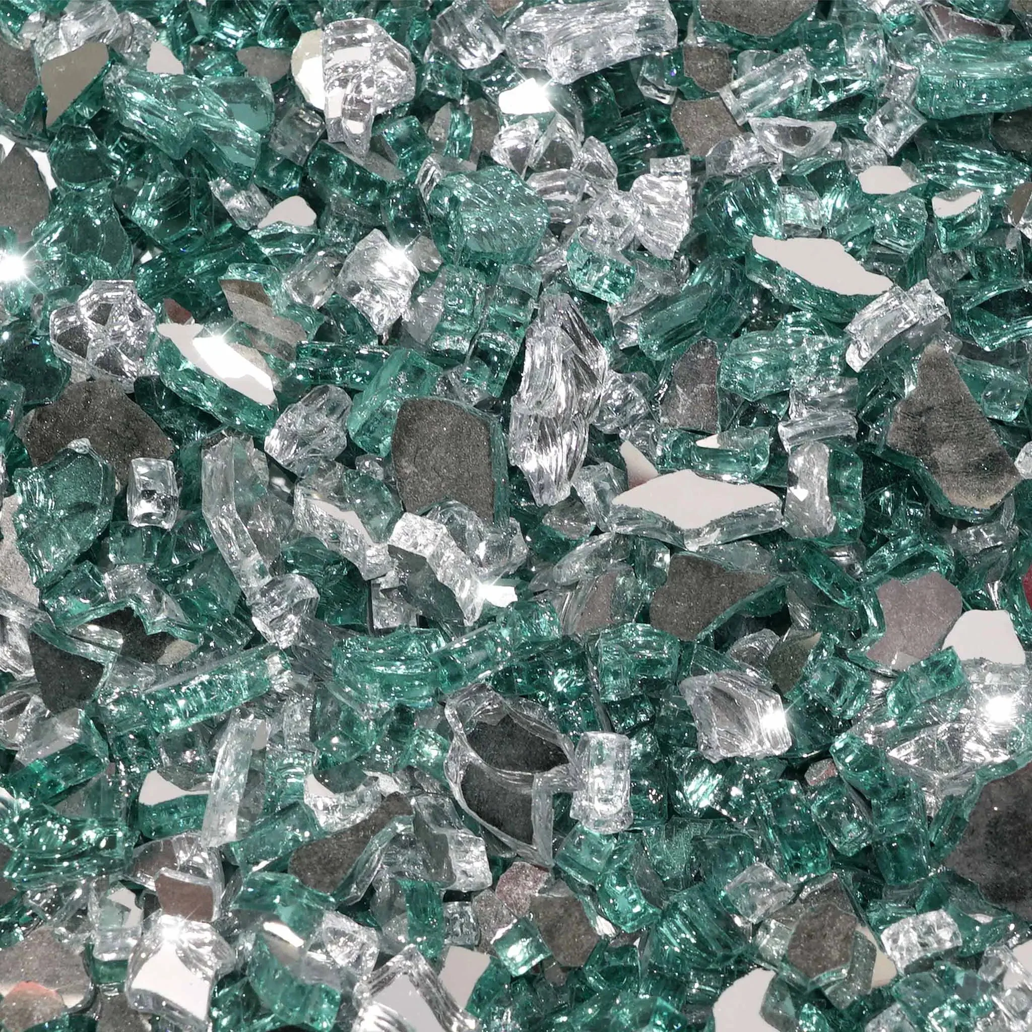 Starfire Glass 1/4" Broken Pre-Mixed Fire Glass (10lbs) - Image 21