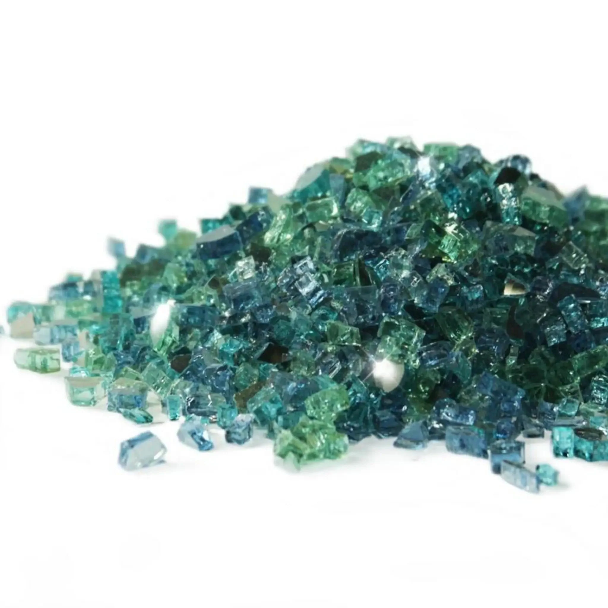 Starfire Glass 1/4" Broken Pre-Mixed Fire Glass (10lbs) - Image 5