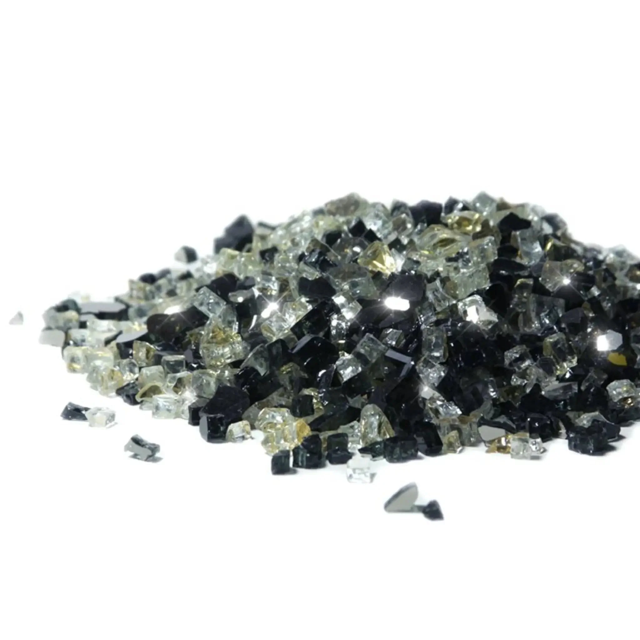 Starfire Glass 1/4" Broken Pre-Mixed Fire Glass (10lbs) - Image 7