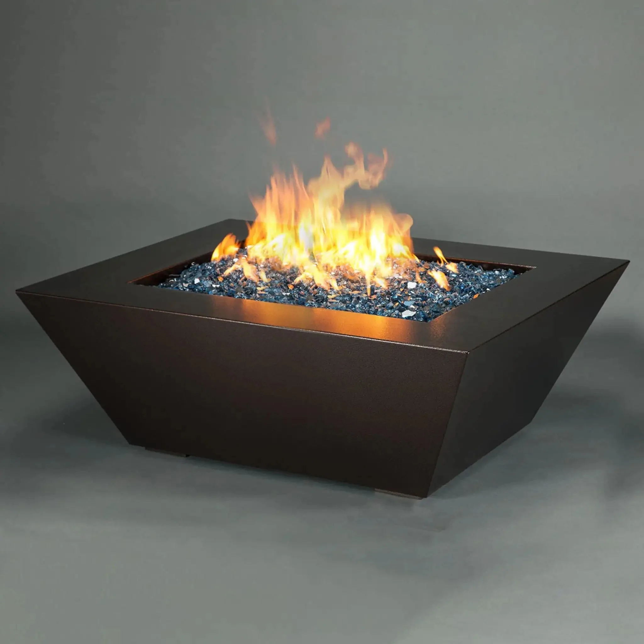 Starfire Designs Steel Mill Gas Fire Pit with Slide Out LPT Drawer - Image 14