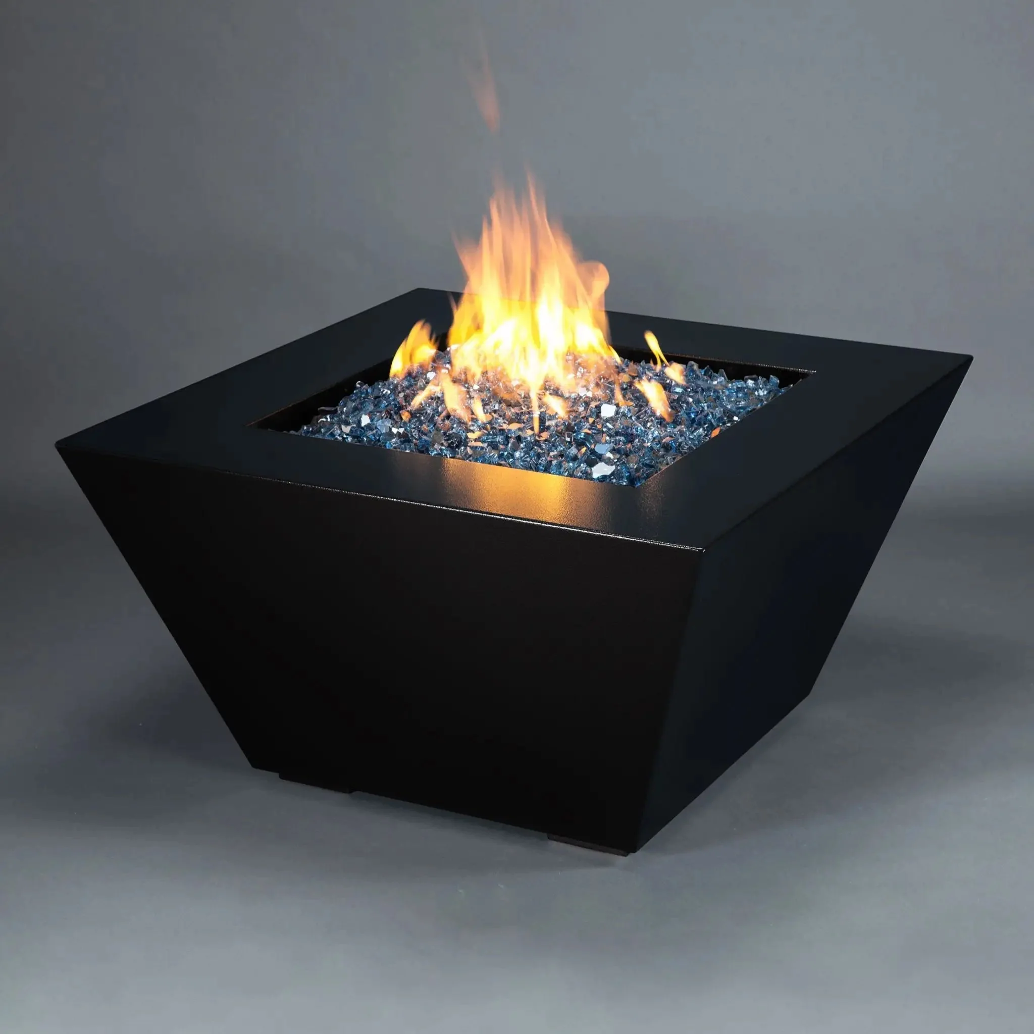Starfire Designs Steel Mill Gas Fire Pit with Slide Out LPT Drawer - Image 21