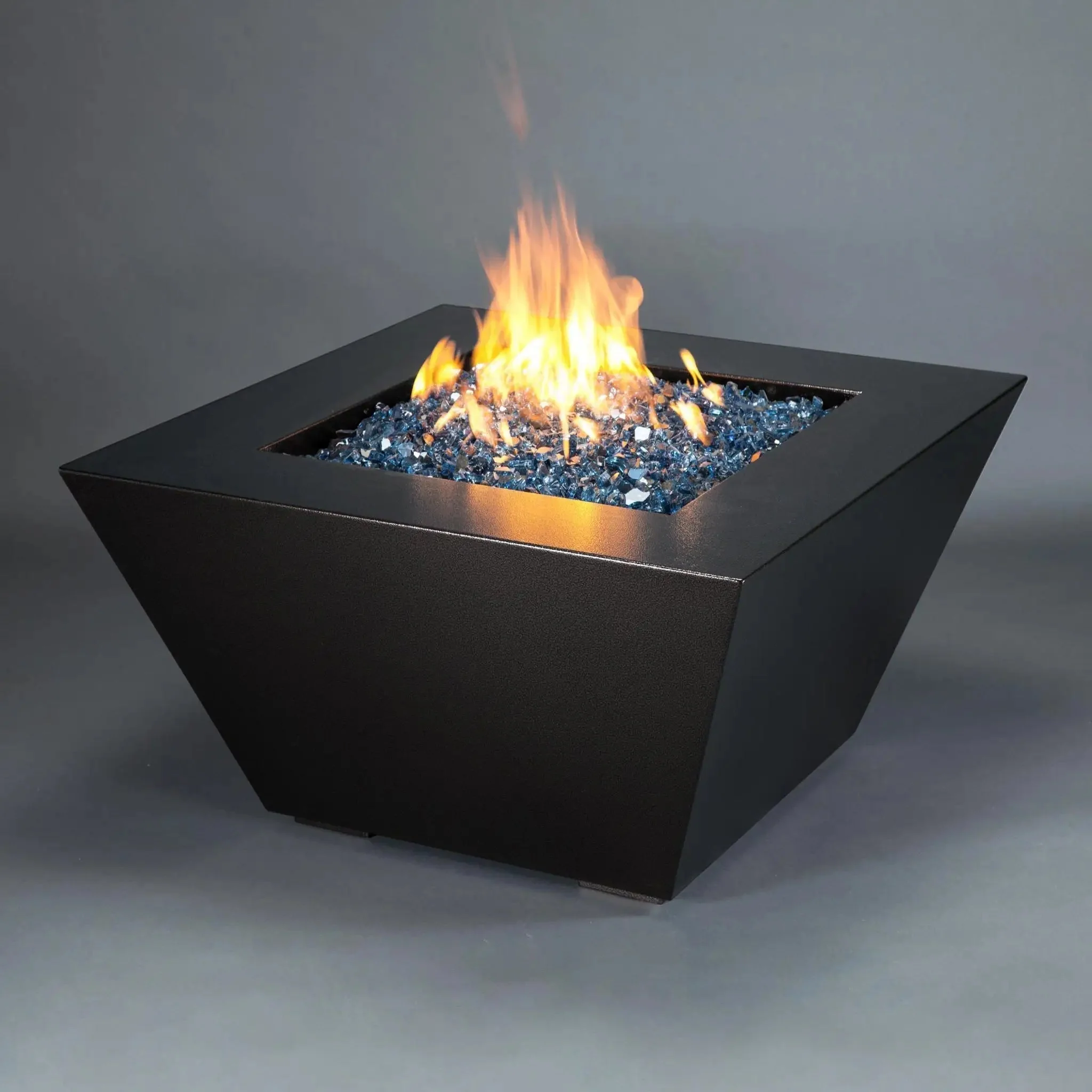 Starfire Designs Steel Mill Gas Fire Pit with Slide Out LPT Drawer - Image 23