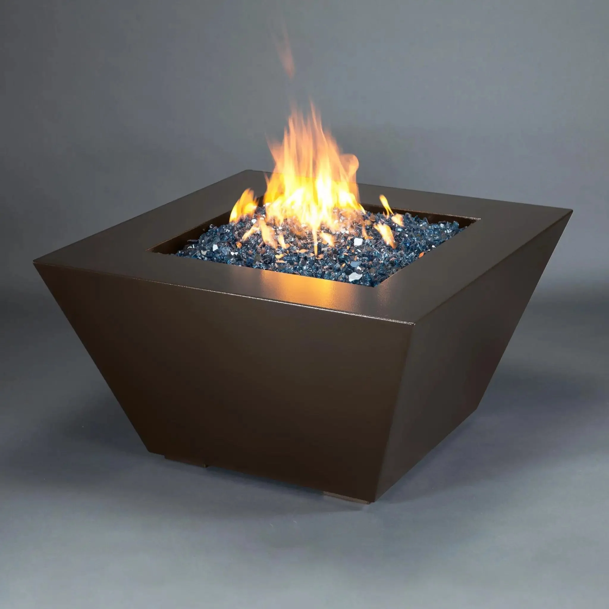 Starfire Designs Steel Mill Gas Fire Pit with Slide Out LPT Drawer - Image 26