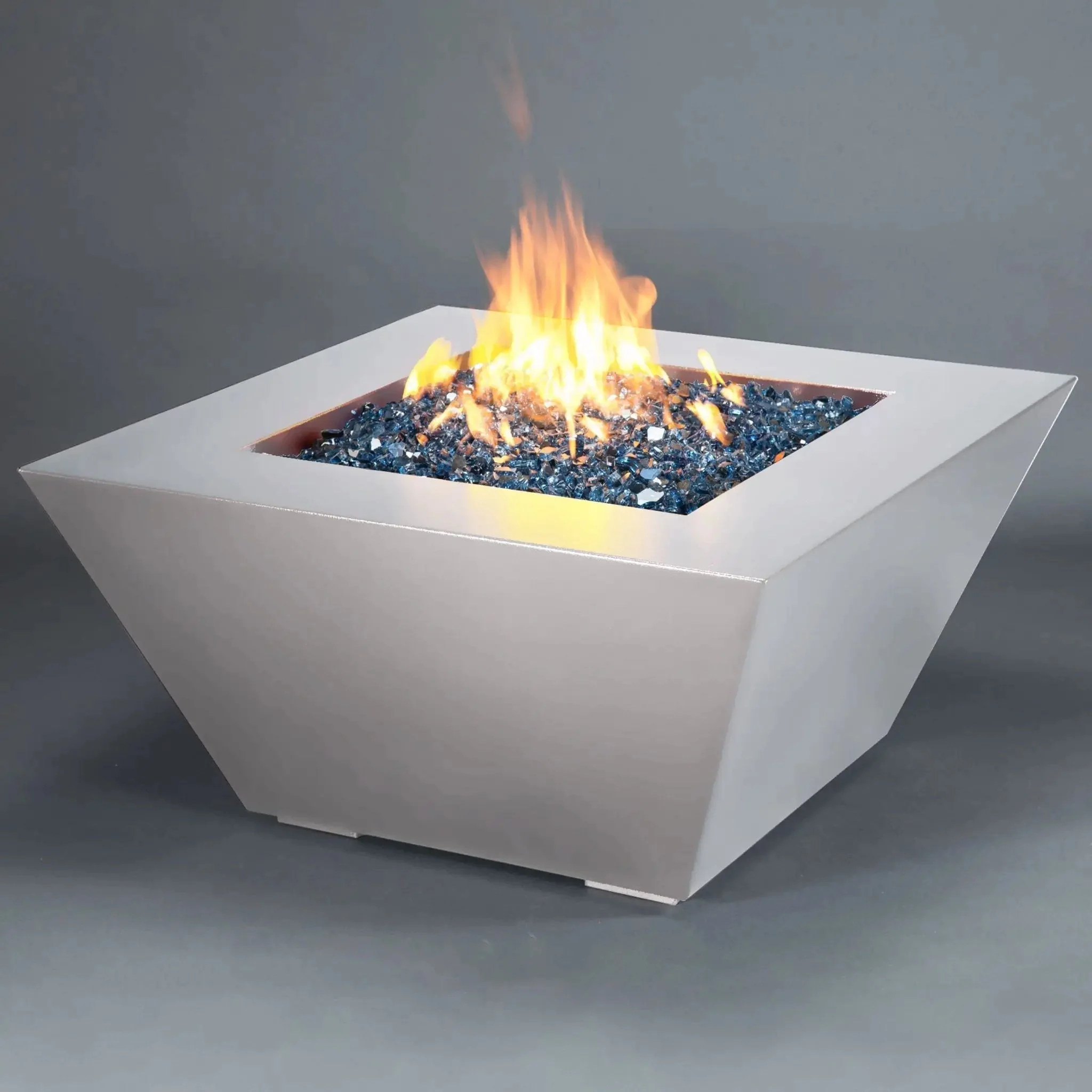 Starfire Designs Steel Mill Gas Fire Pit with Slide Out LPT Drawer - Image 28