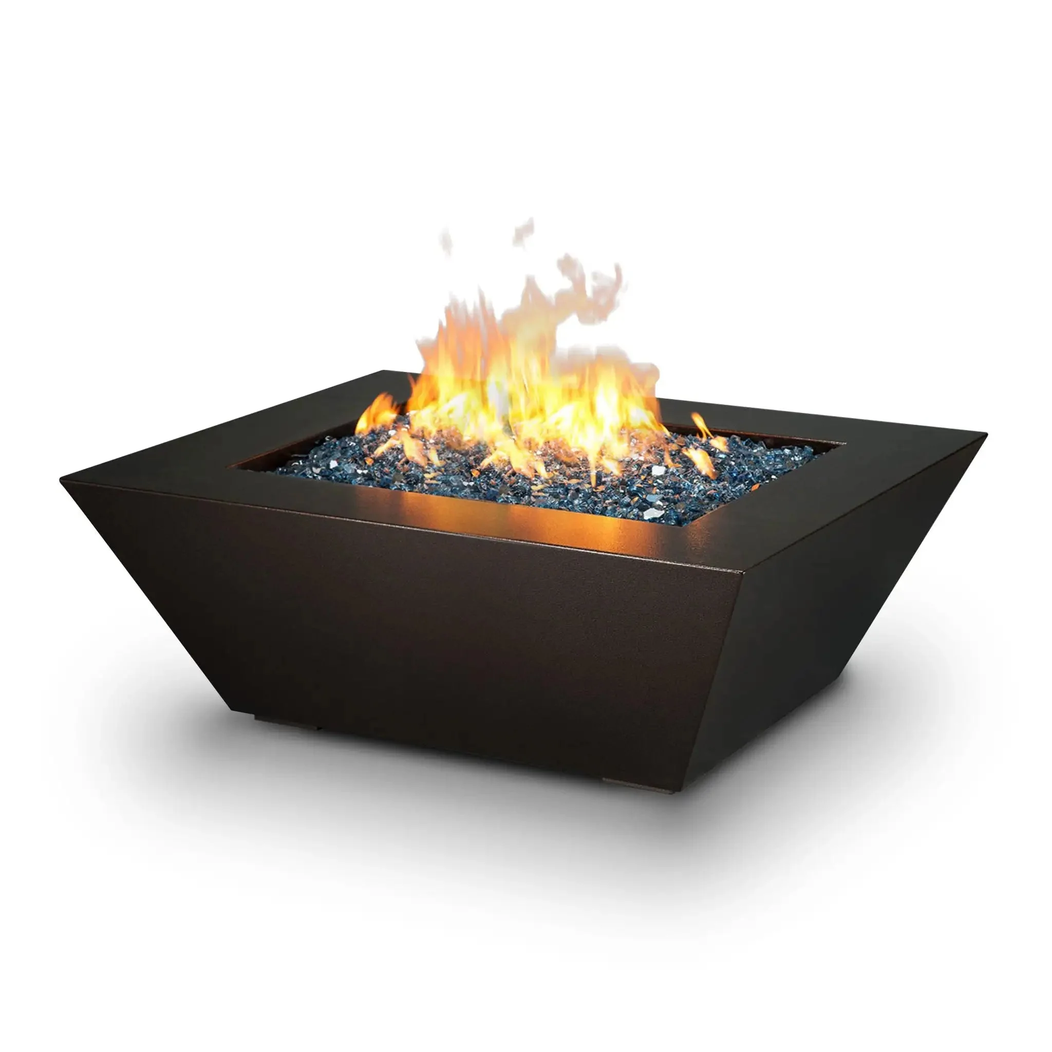 Starfire Designs Steel Mill Gas Fire Pit with Slide Out LPT Drawer - Image 3