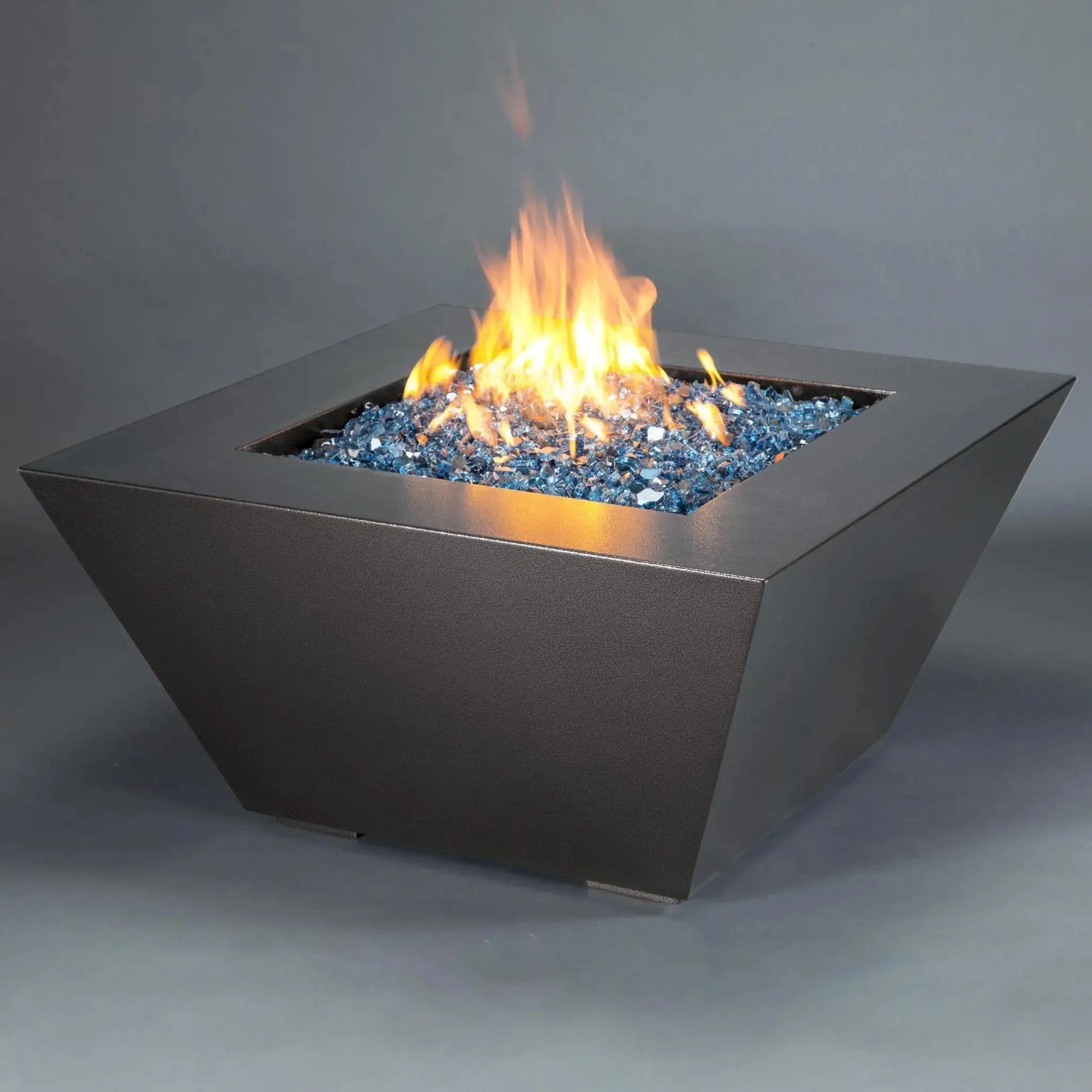 Starfire Designs Steel Mill Gas Fire Pit with Slide Out LPT Drawer - Image 30