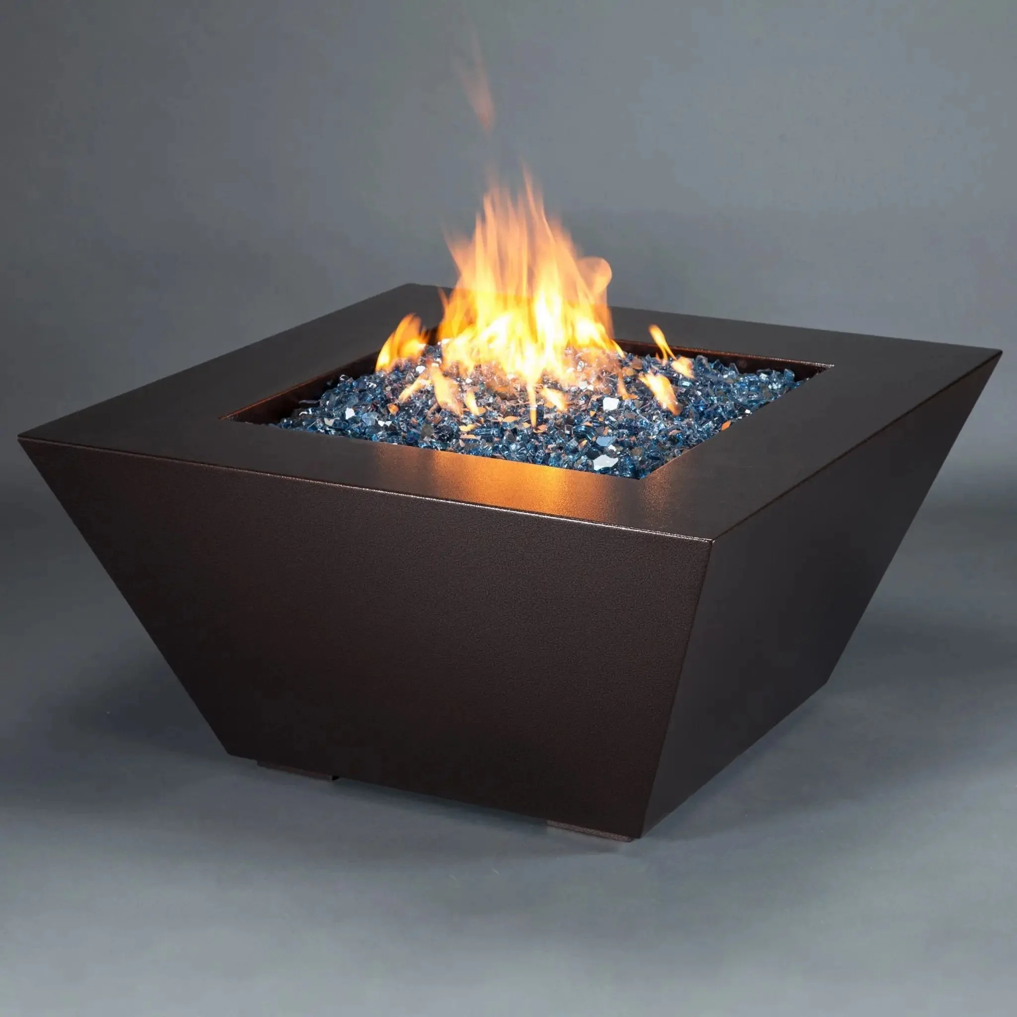 Starfire Designs Steel Mill Gas Fire Pit with Slide Out LPT Drawer - Image 31