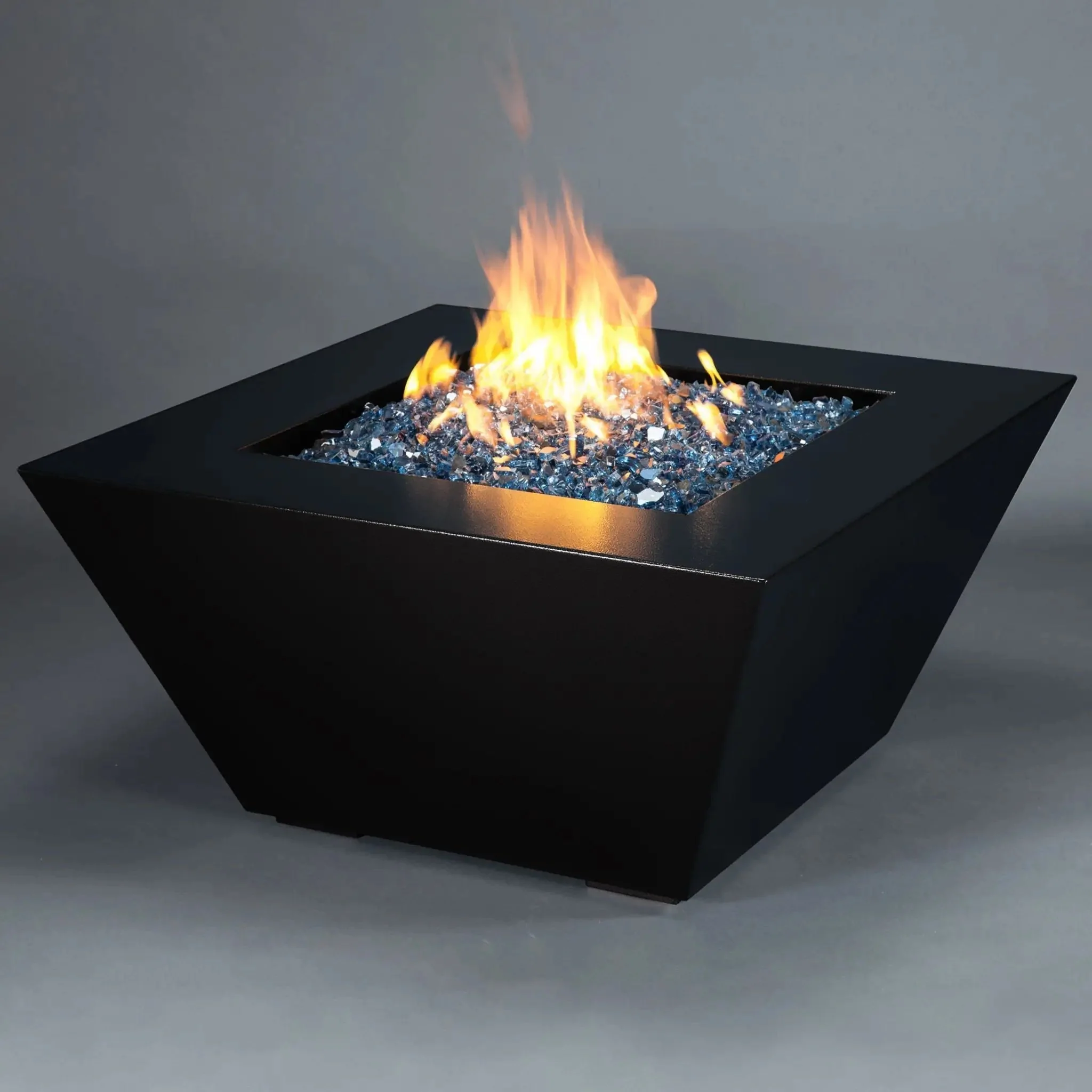 Starfire Designs Steel Mill Gas Fire Pit with Slide Out LPT Drawer - Image 33