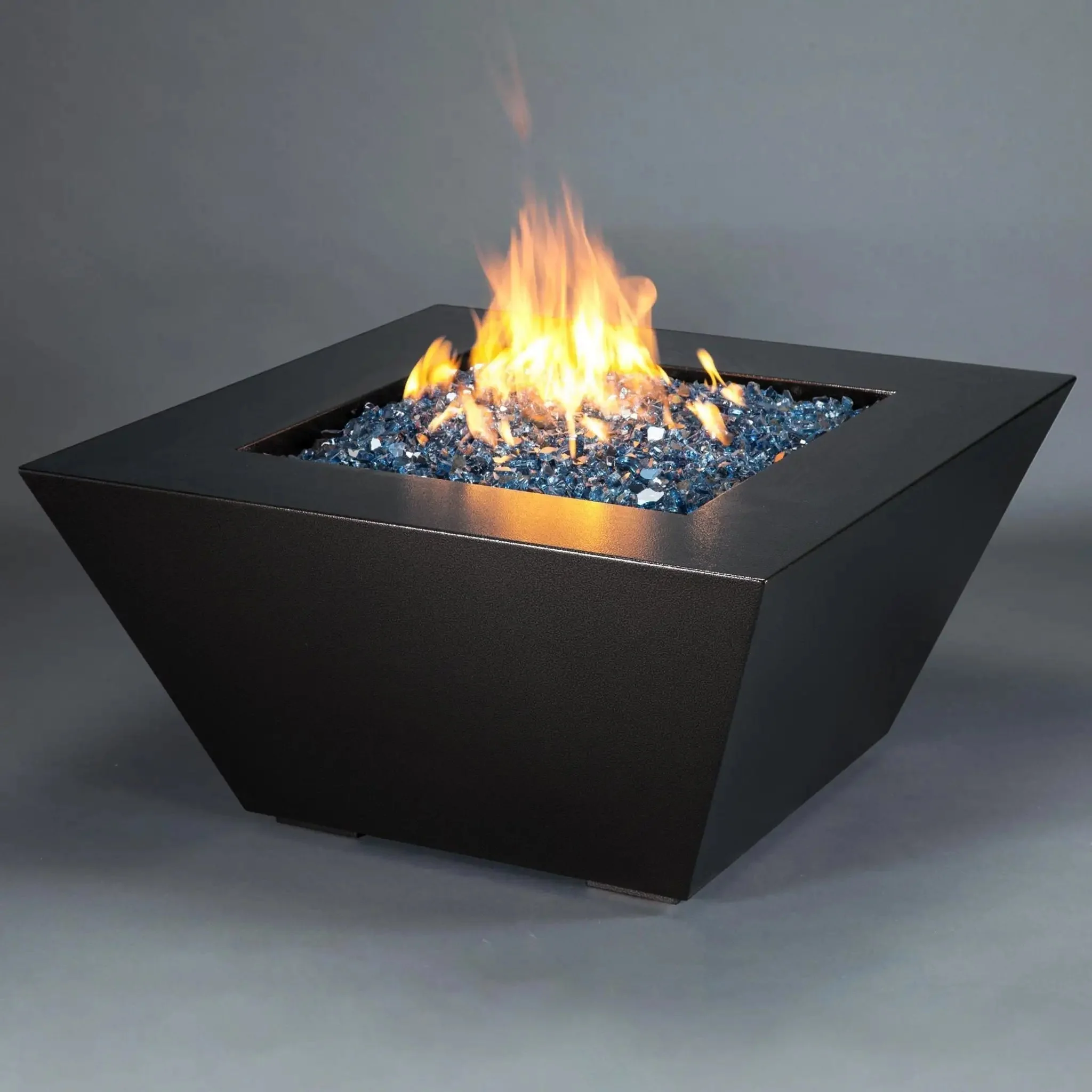 Starfire Designs Steel Mill Gas Fire Pit with Slide Out LPT Drawer - Image 35